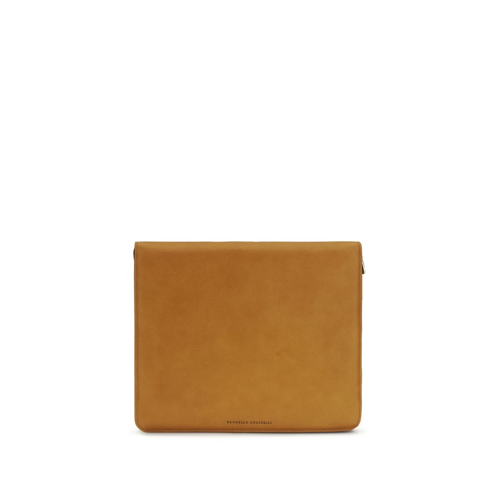 Brown Calf Leather Bos Taurus Wallet