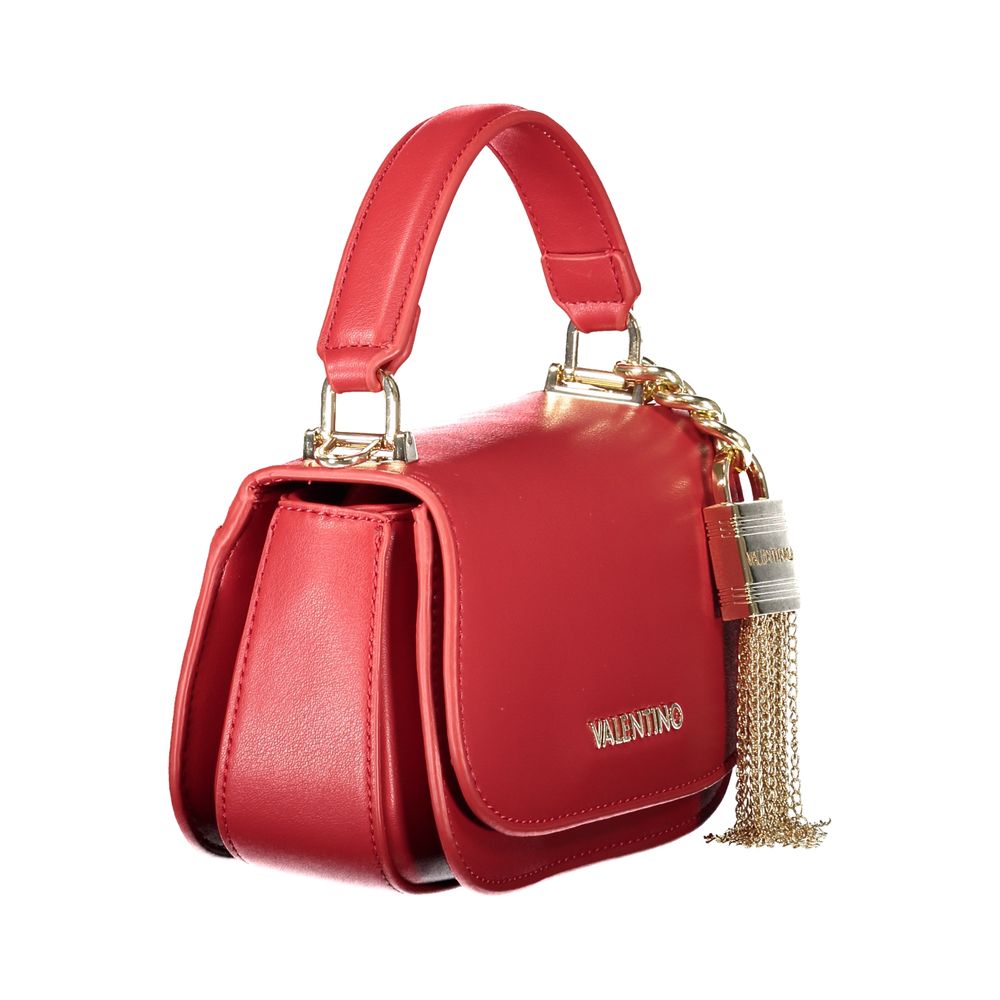 Rosso Polyurethane Women Bag
