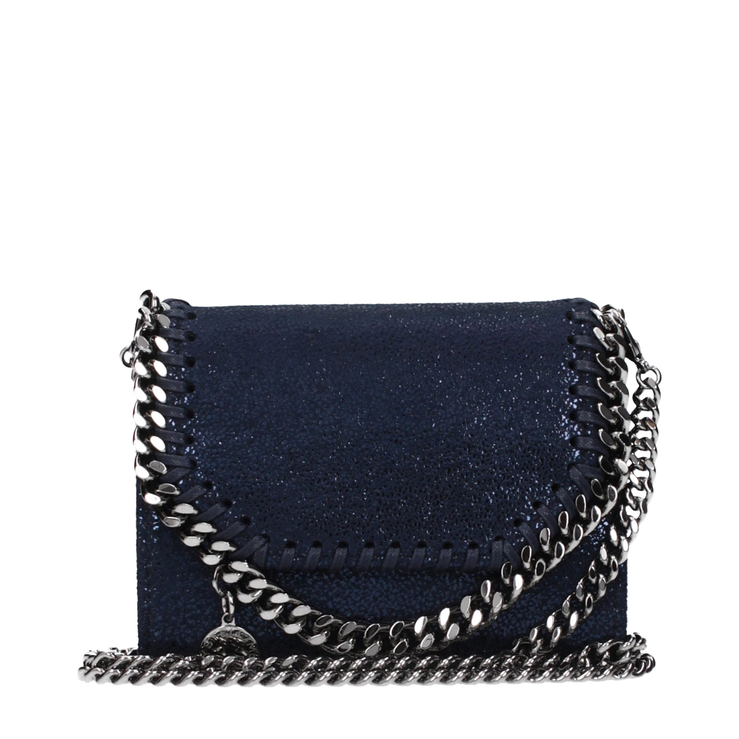 Blue Leather Wallet