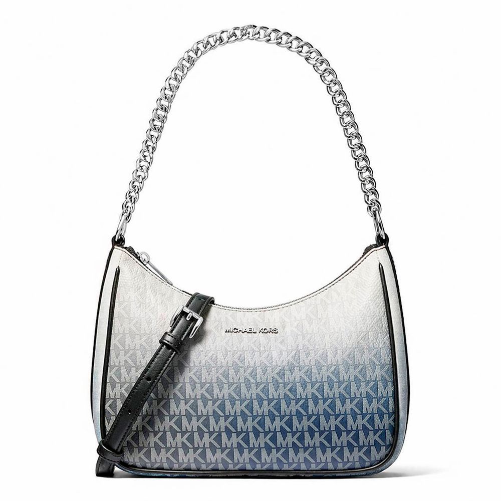Multicolor Canvas Shoulder Bag