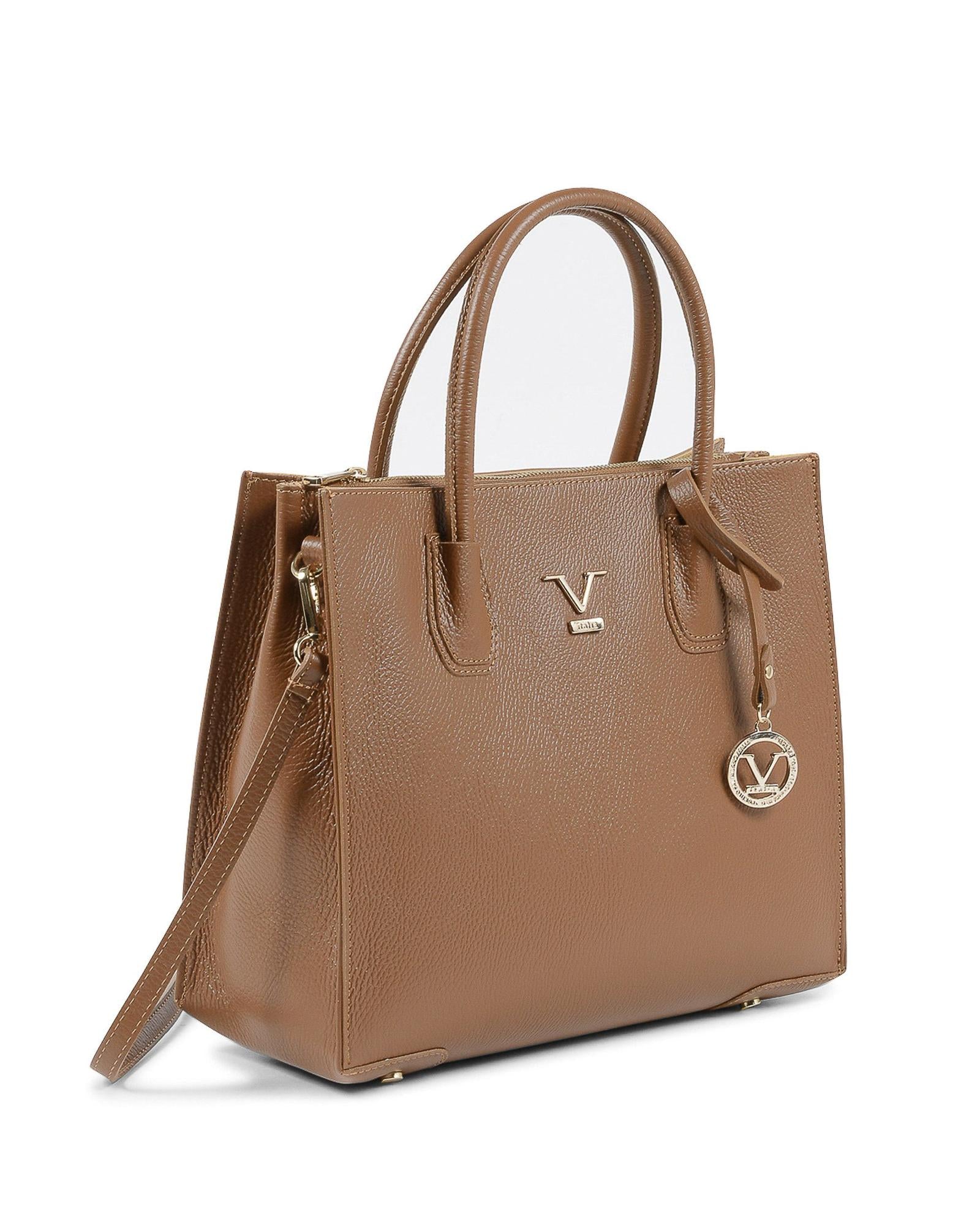 Brown Leather Tote Bag