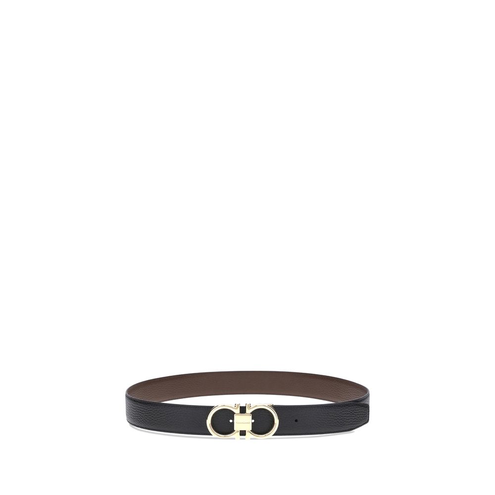Black Calf Leather Bos Taurus Belt