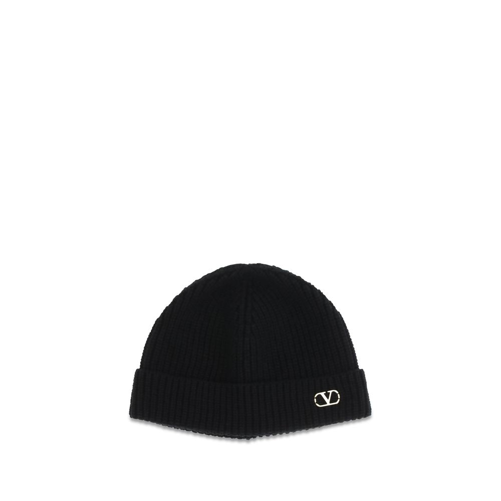 Black Cashmere Beanie