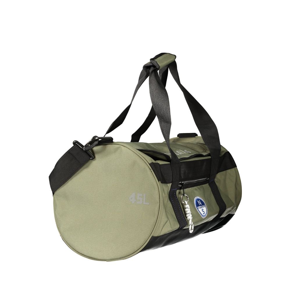 Green Polyester Handbag