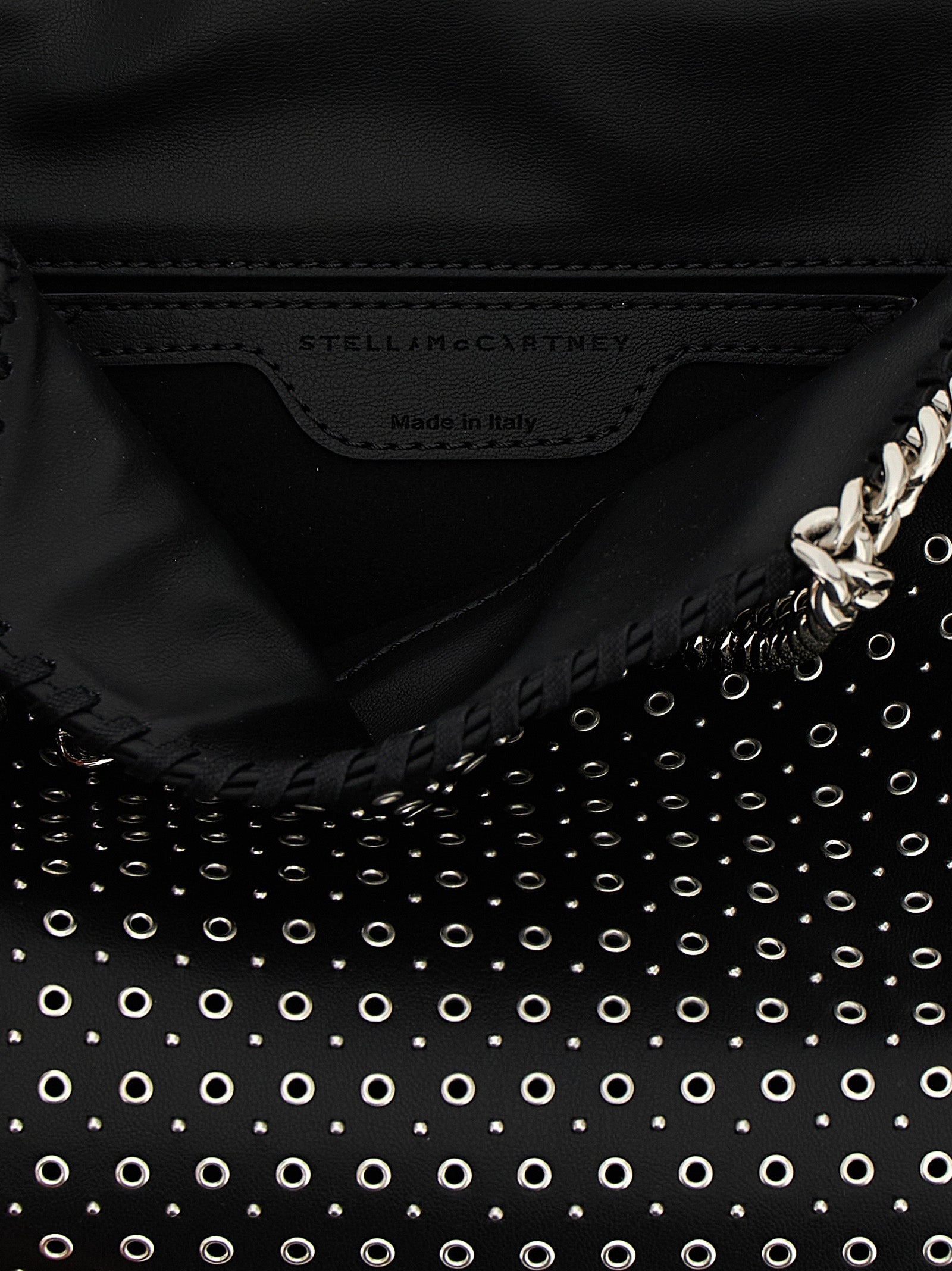 Black Polyester Handbag