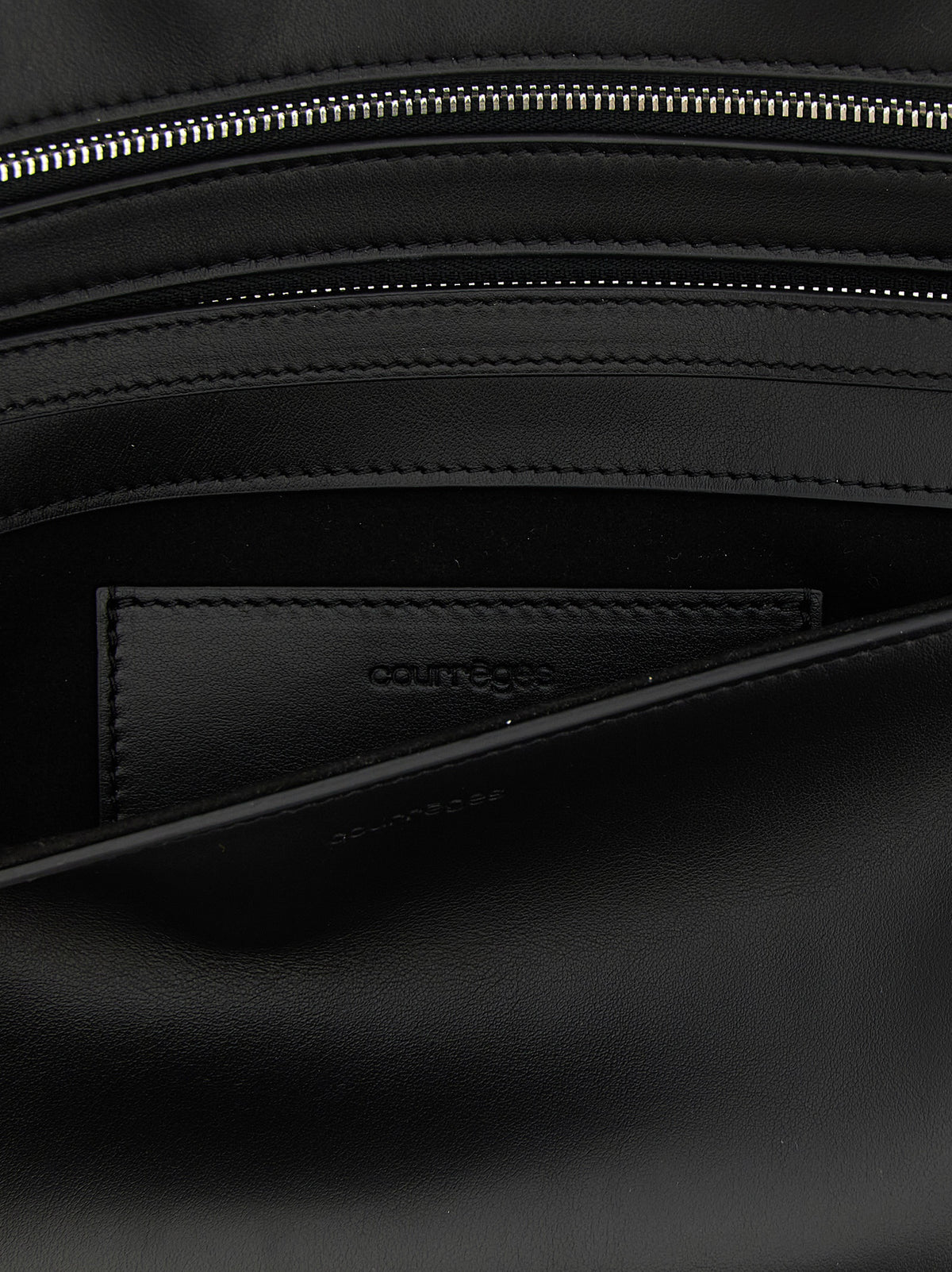 Black Cowhide Clutch Bag