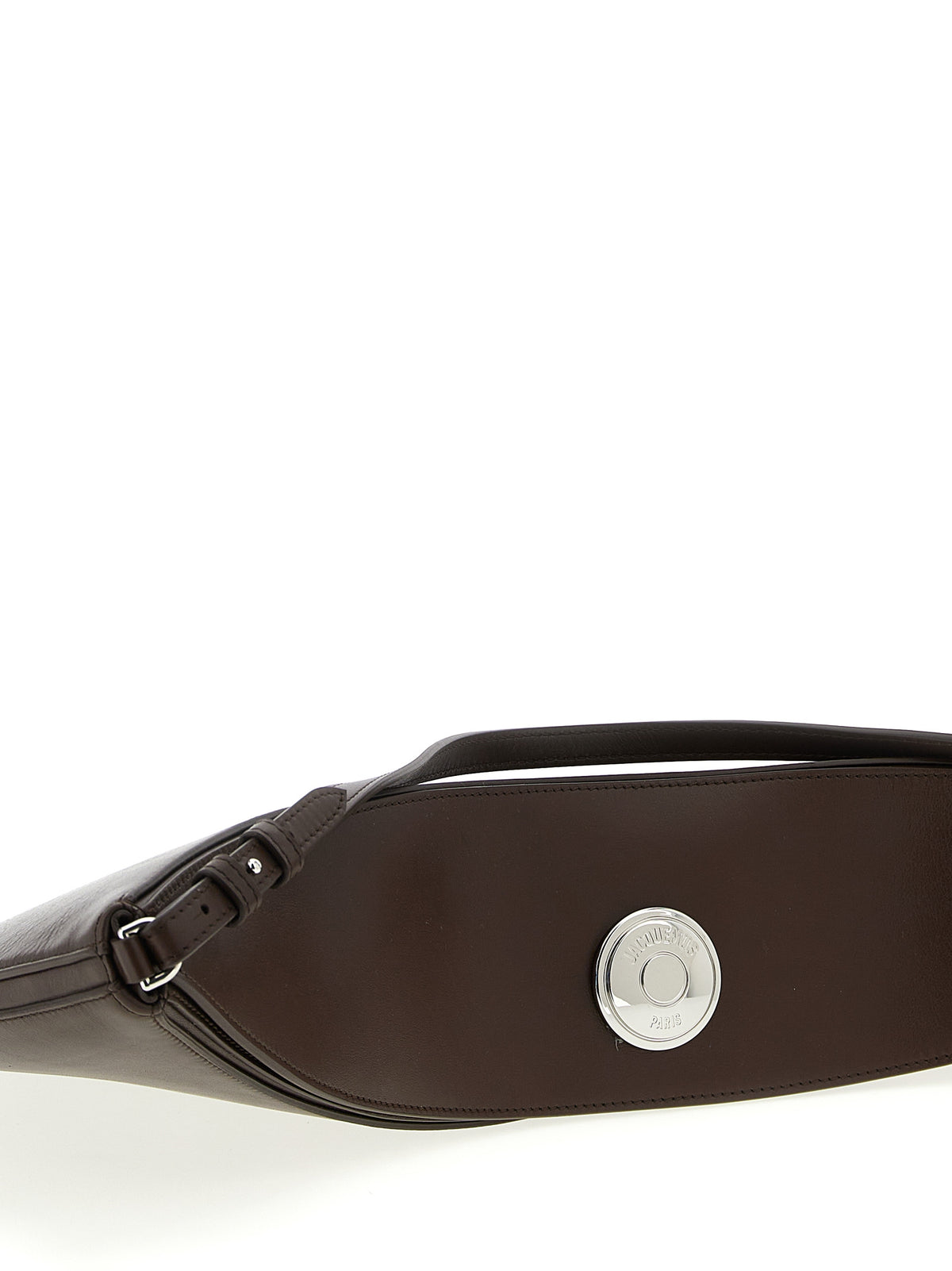Brown Calfskin Shoulder Bag