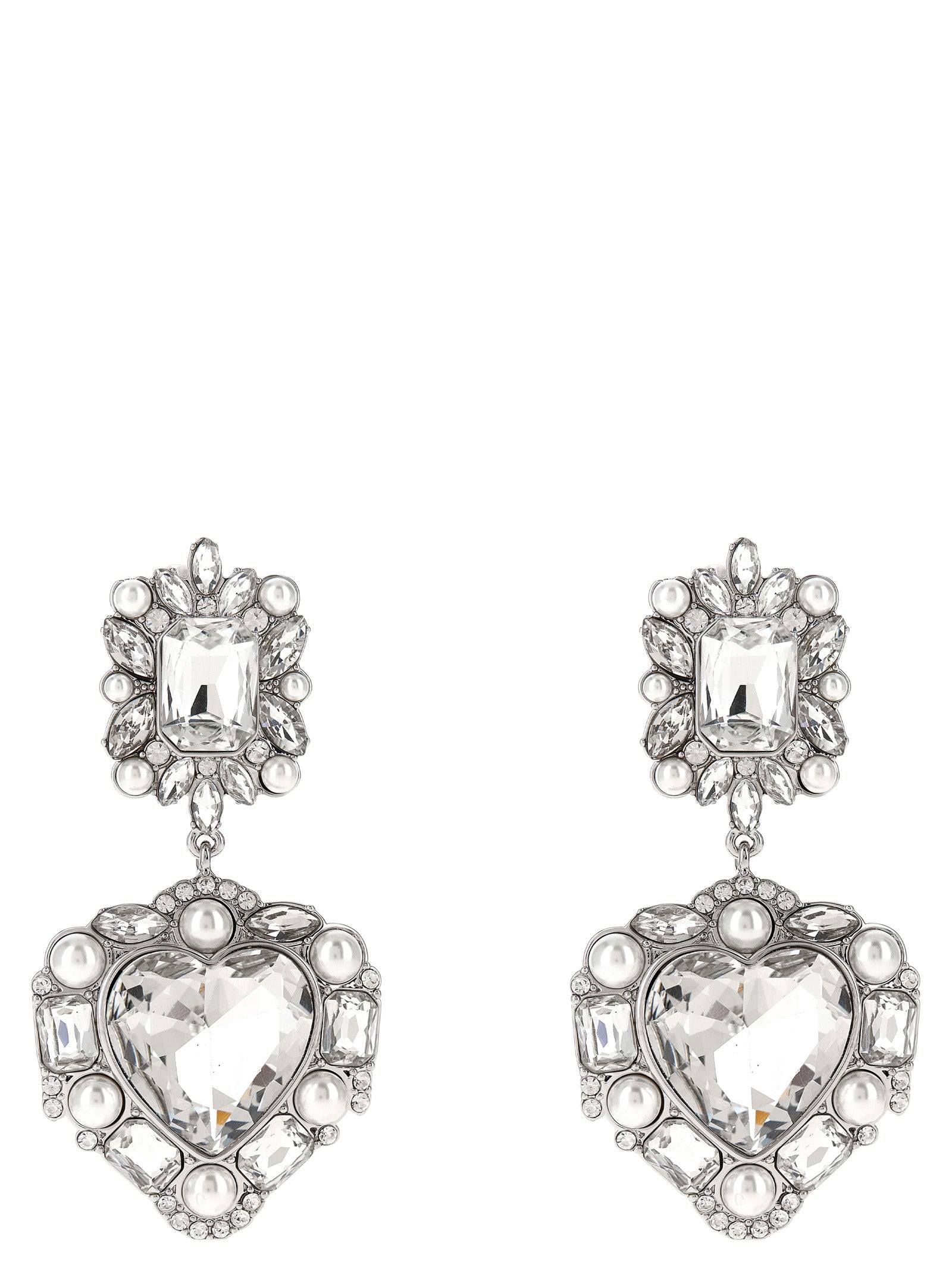 Silver Cotton Earrings