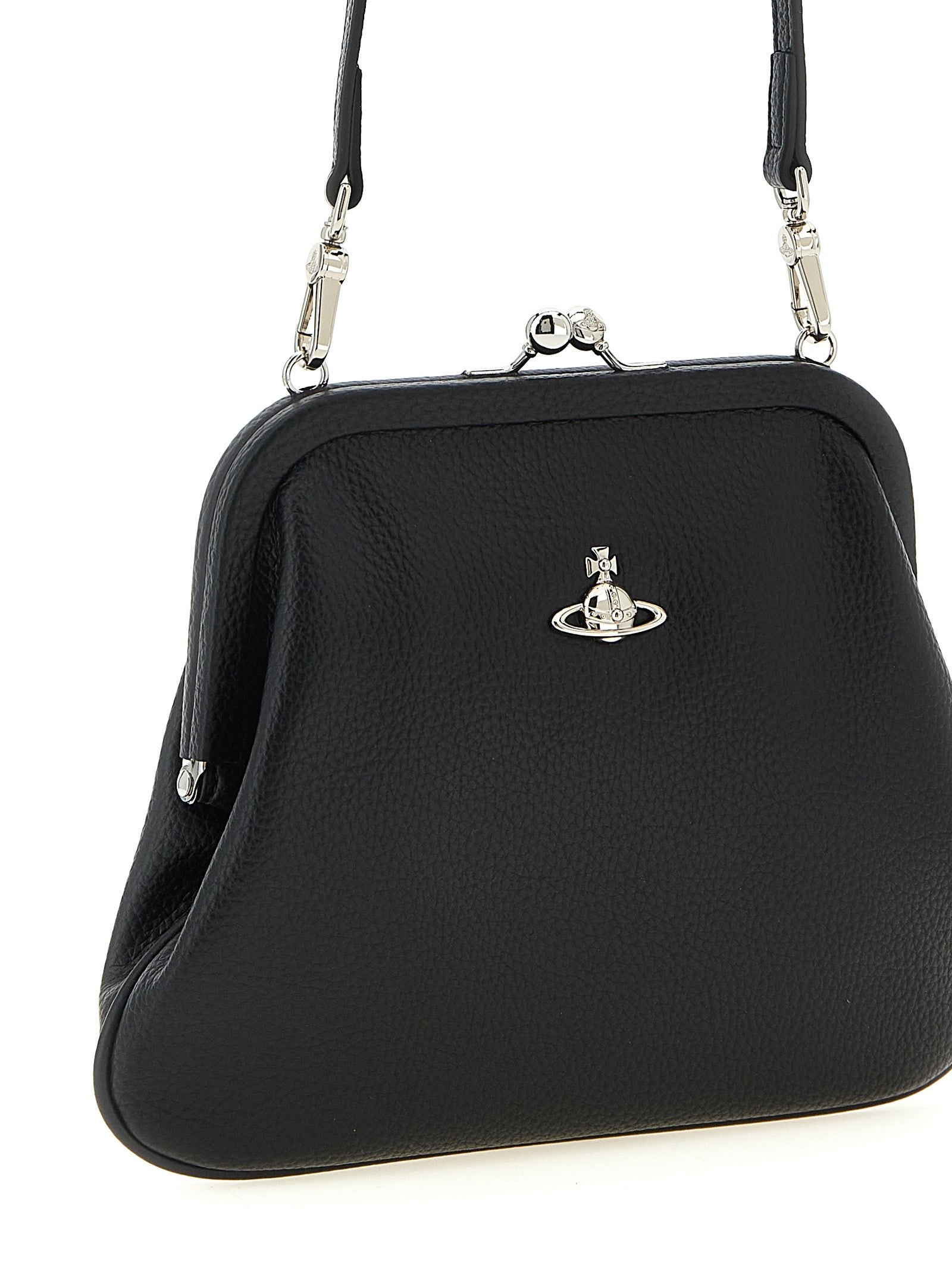 Black Polyethylene Clutch Bag