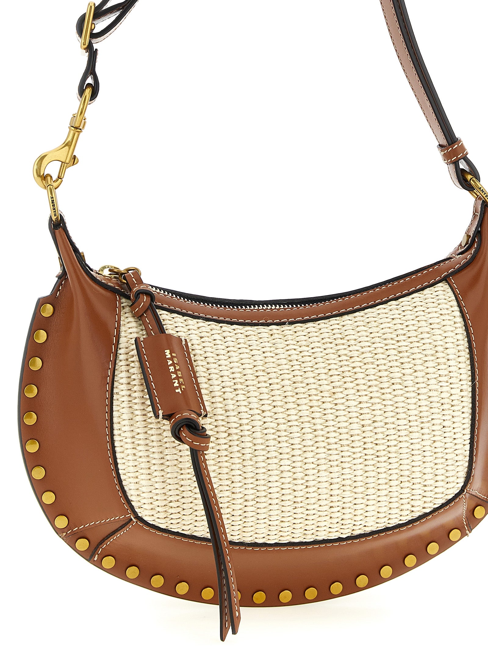Brown Calfskin Shoulder Bag