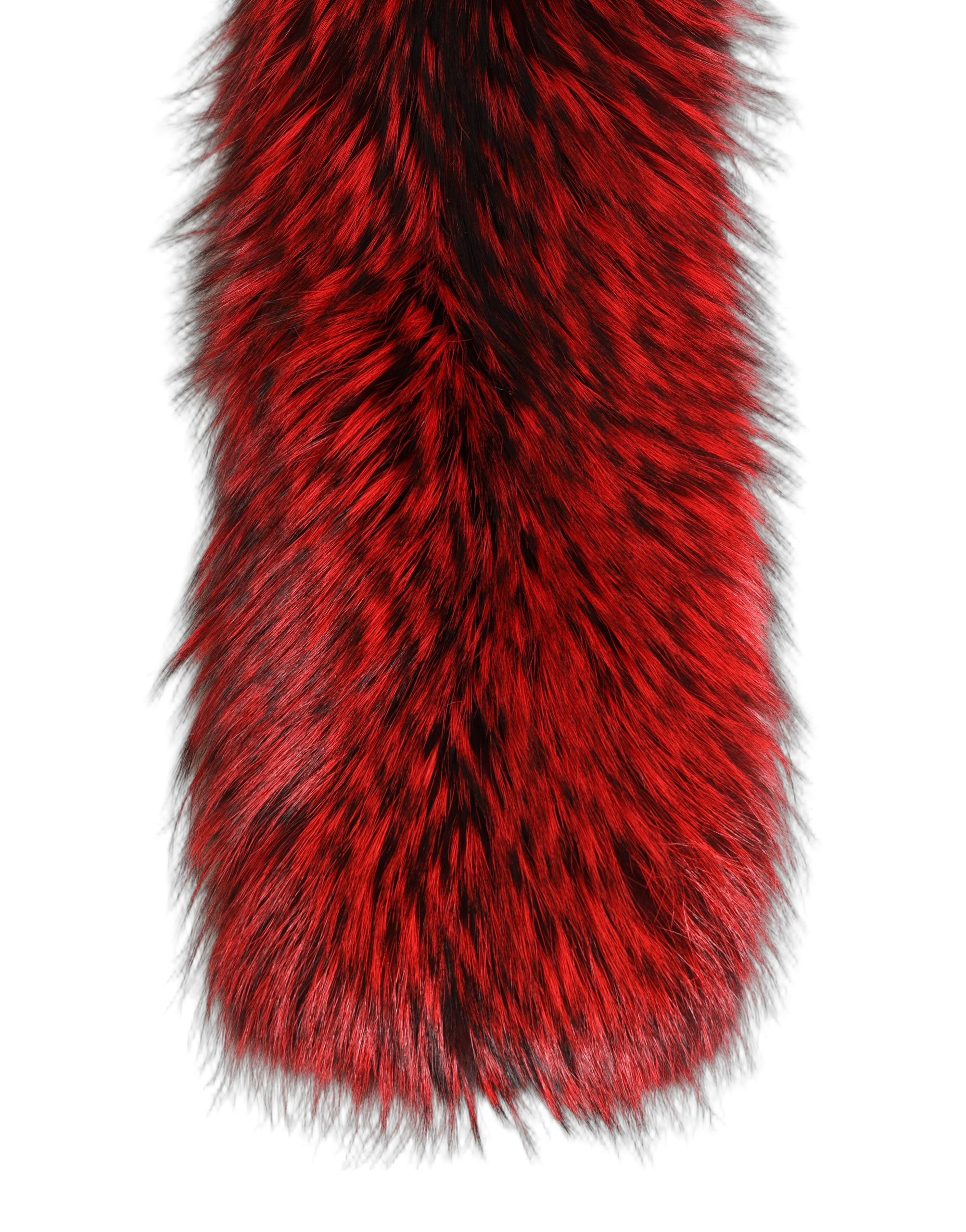 Red Fox Fur Neck Wrap Warmer Winter Scarf