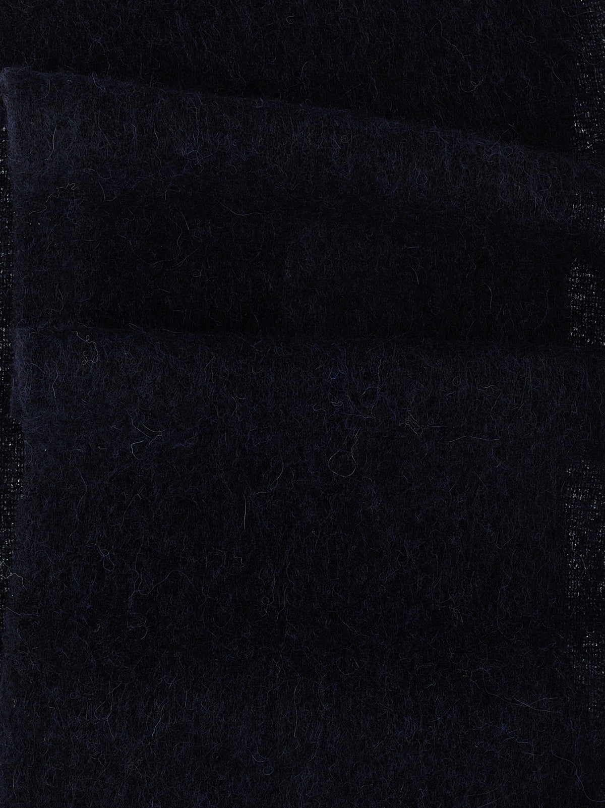 Blue Wool Scarf