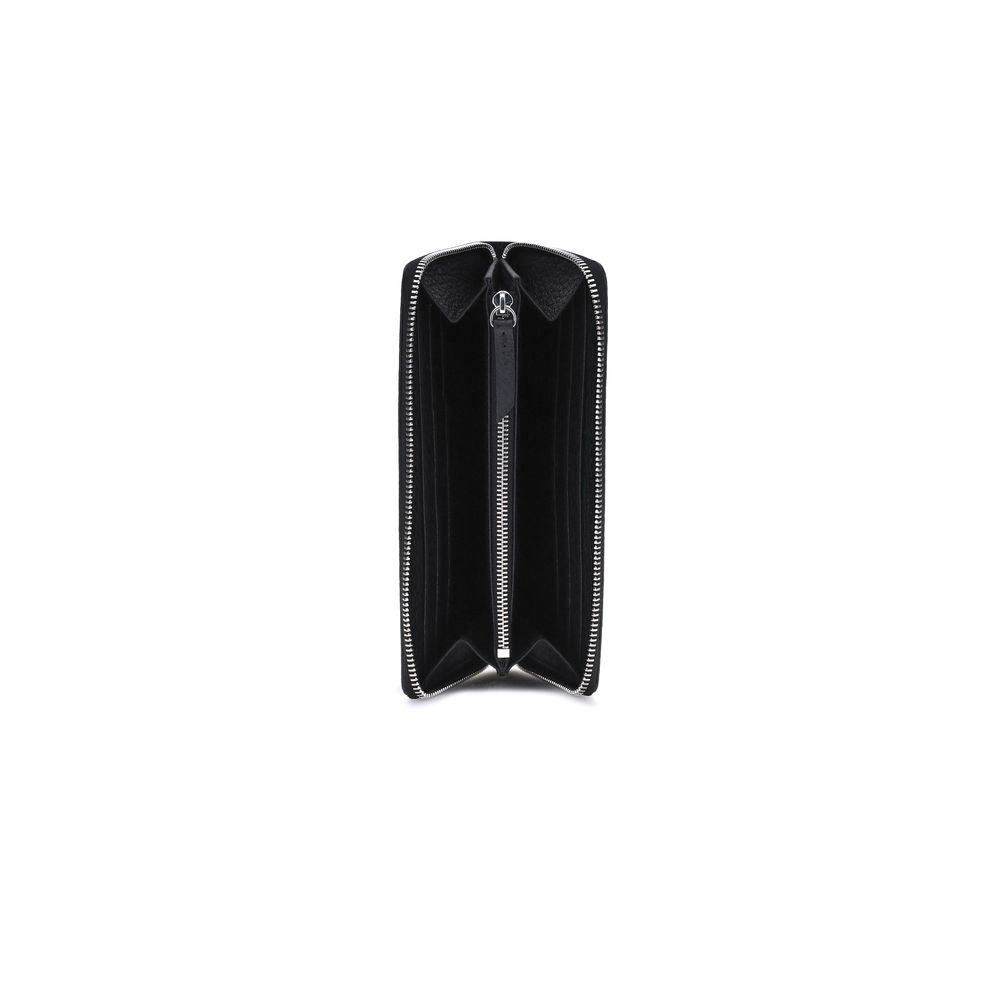 Black Calf Leather Bos Taurus Wallet
