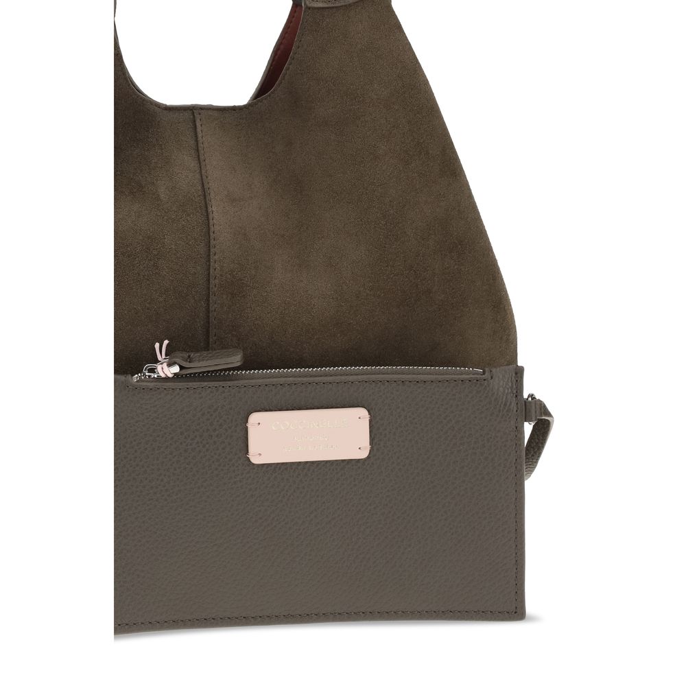 Brown Calf Leather Bos Taurus Shoulder Bag