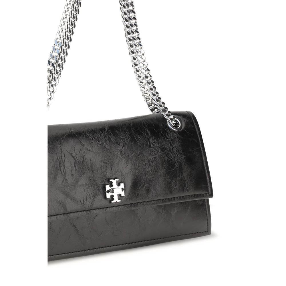 Black Suede Leather Shoulder Bag