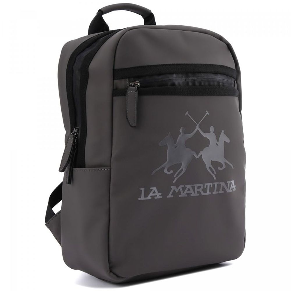 Gray Polyethylene Backpack