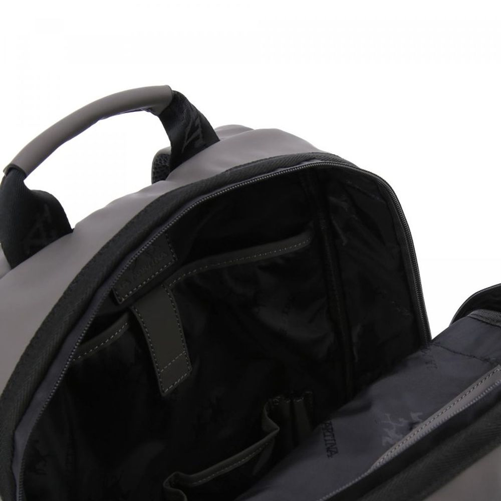 Gray Polyethylene Backpack