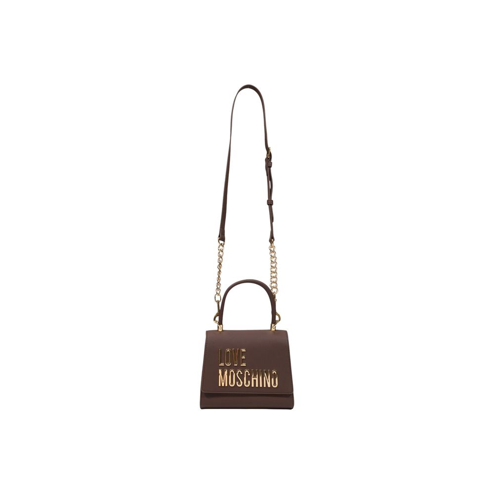 Brown Polyethylene Handbag