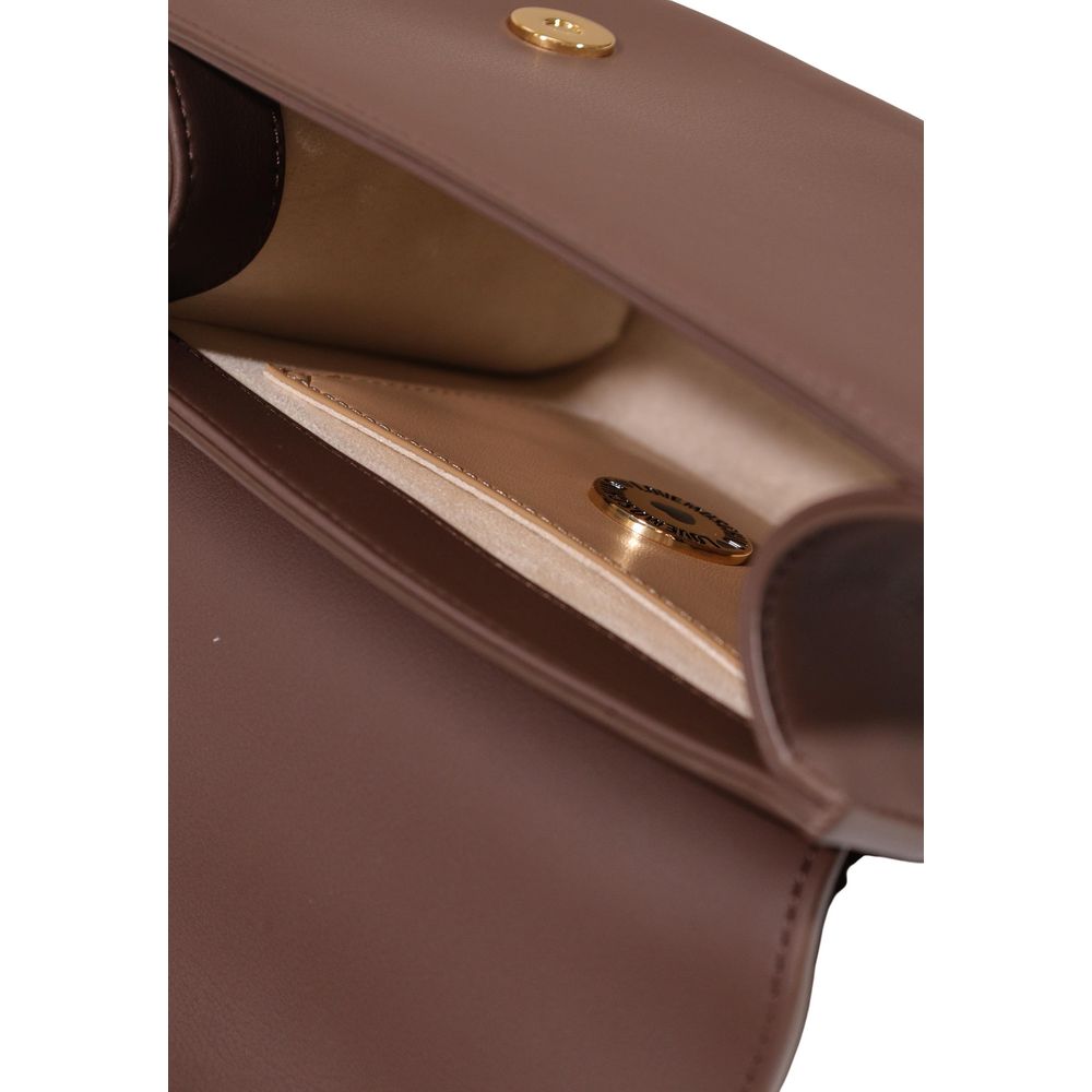 Brown Polyethylene Handbag