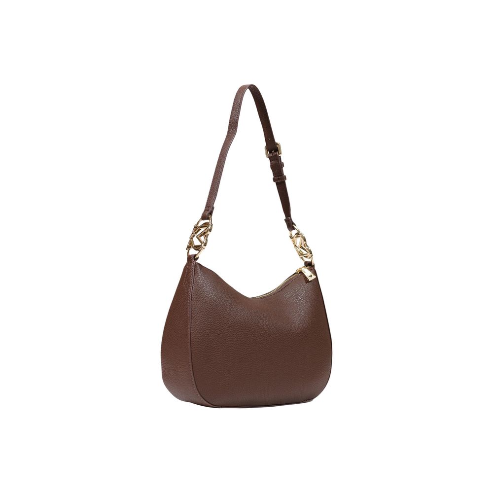 Brown Polyethylene Handbag