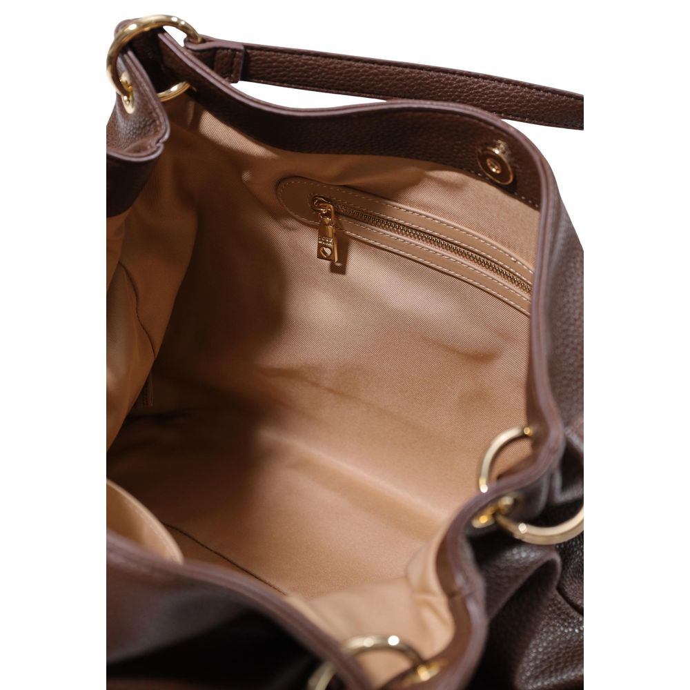 Brown Polyethylene Handbag