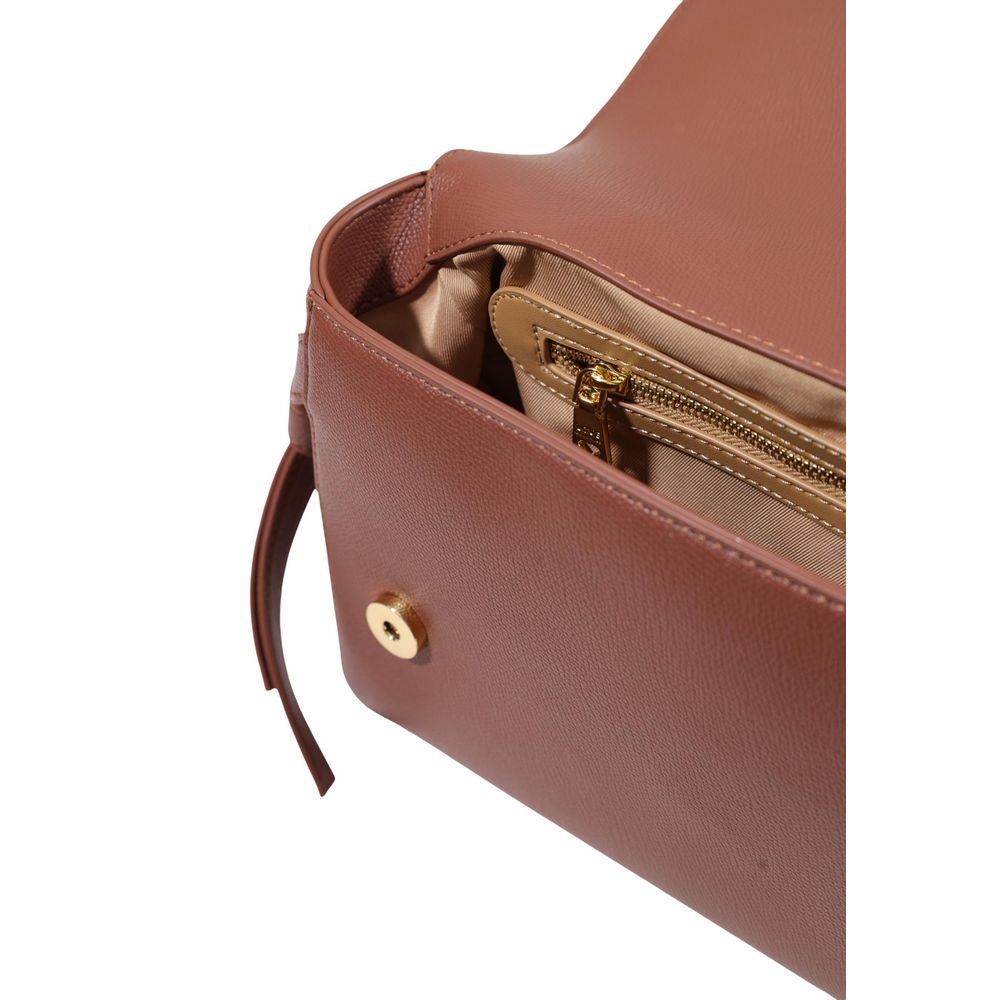 Brown Polyethylene Handbag