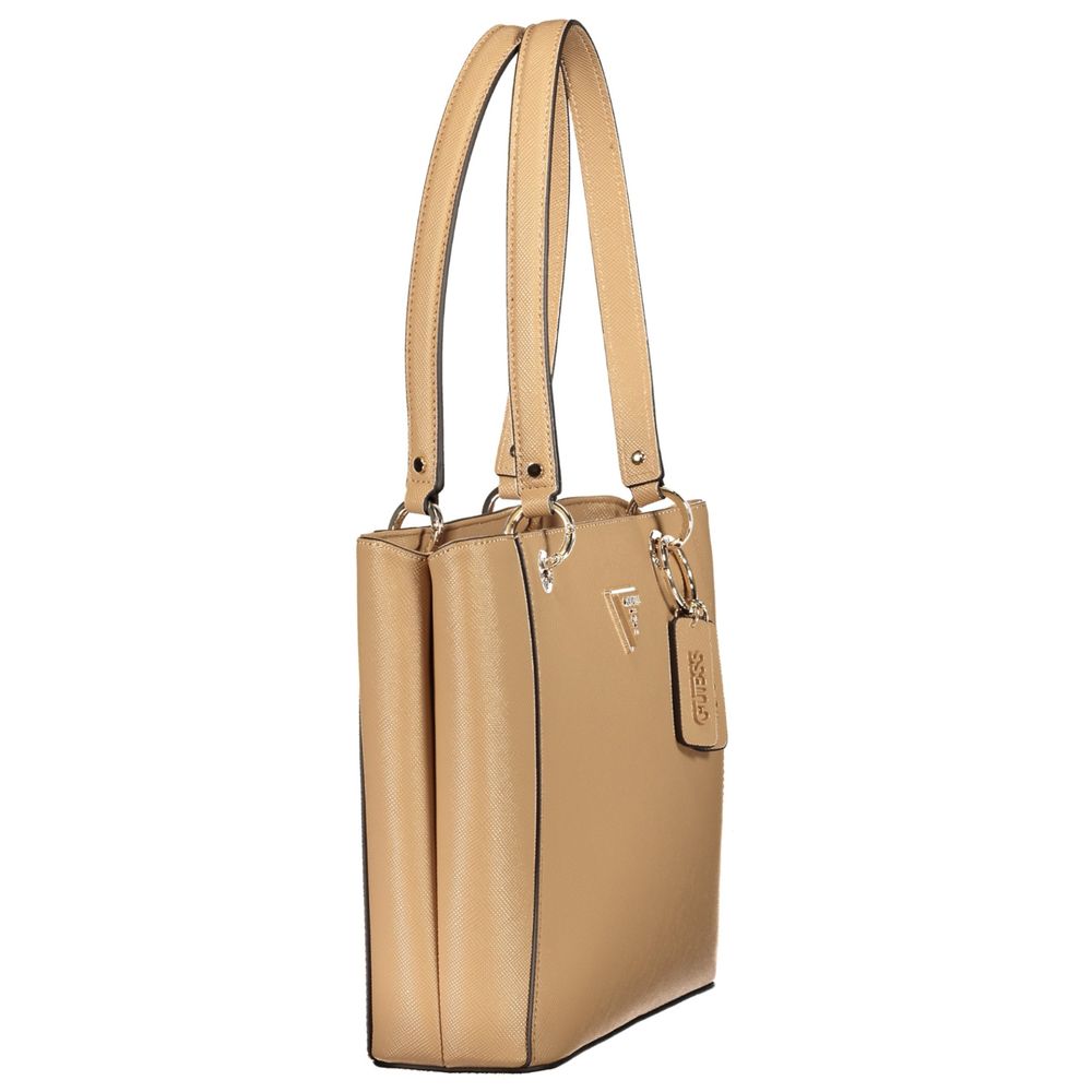 Beige Poliuretano Women's Bag