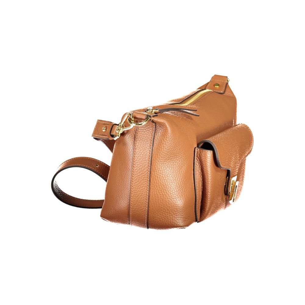 Brown Leather Handbag