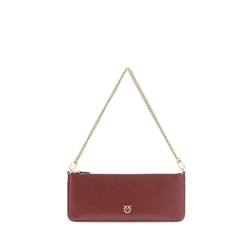 Bordeaux Calf Leather Bos Taurus Shoulder Bag