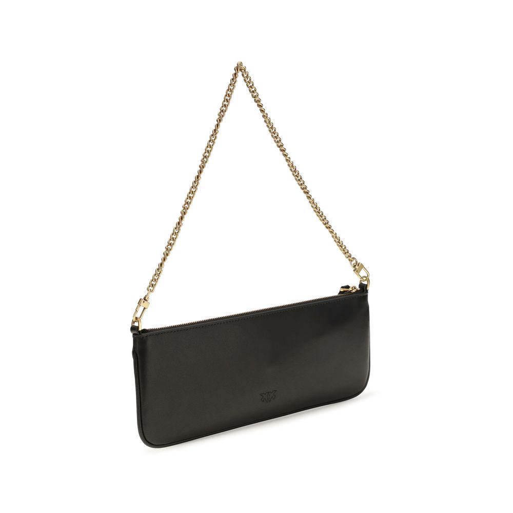 Black Calf Leather Bos Taurus Shoulder Bag