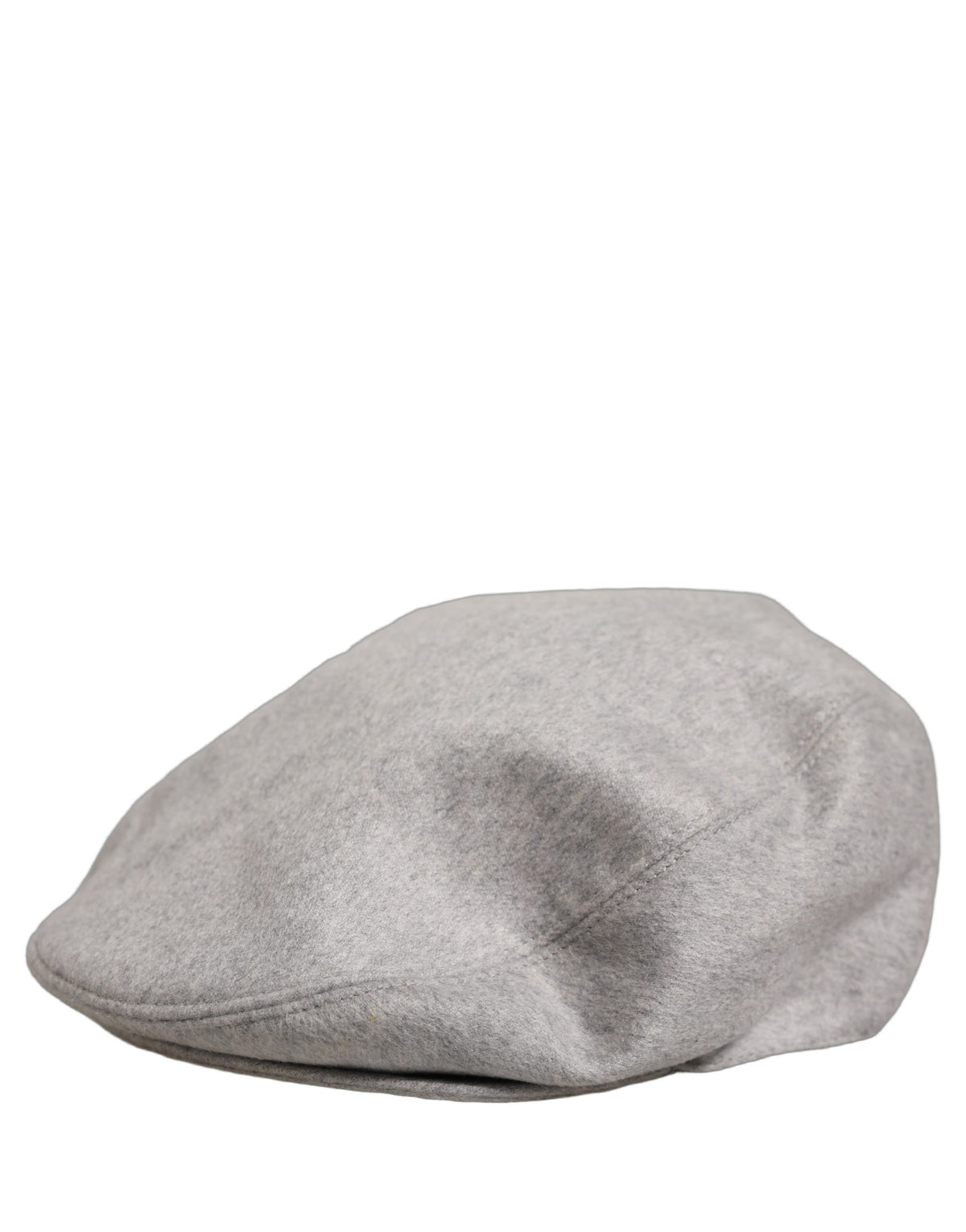 Men Light Grey Cashmere Newsboy Cabbie Cap Hat