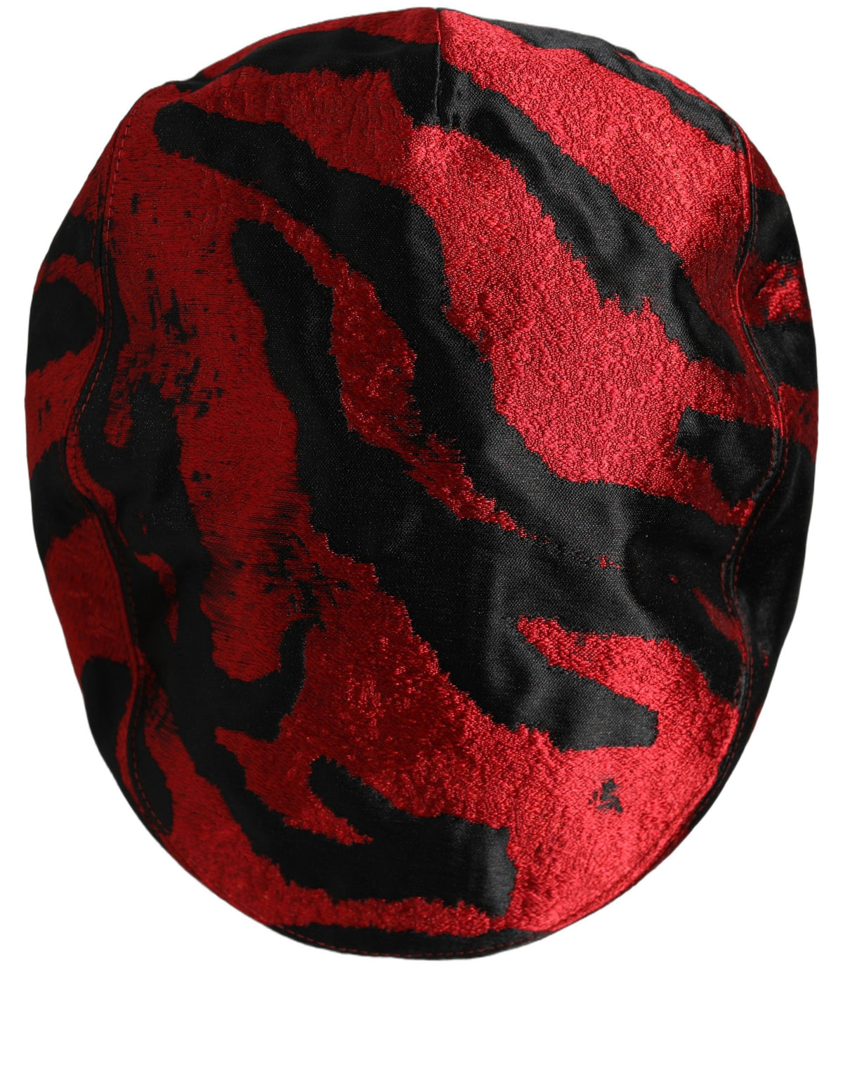 Men Red Black Stripe Cotton Newsboy Capello Hat