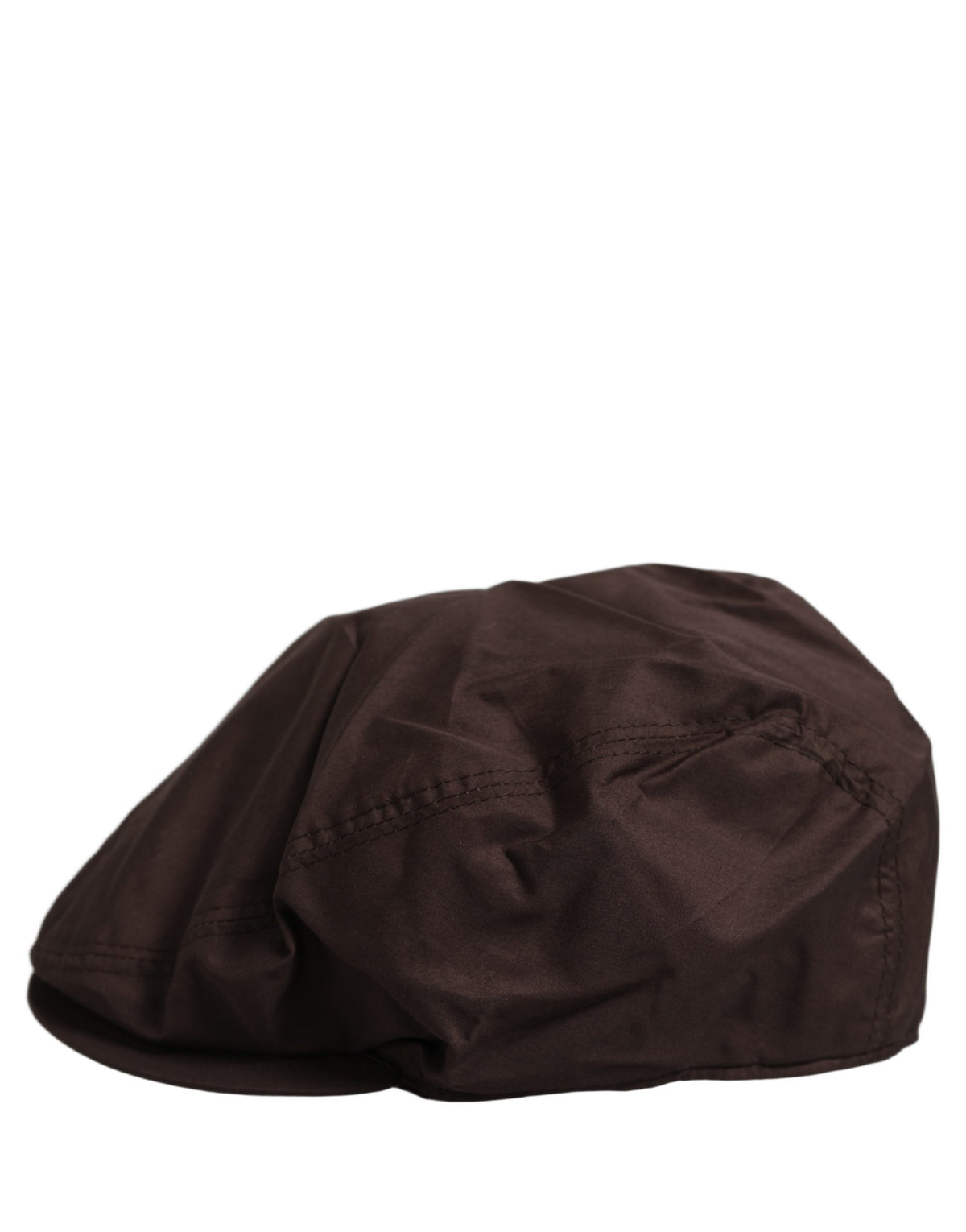 Men Brown Cotton Newsboy Capello Cabbie Hat