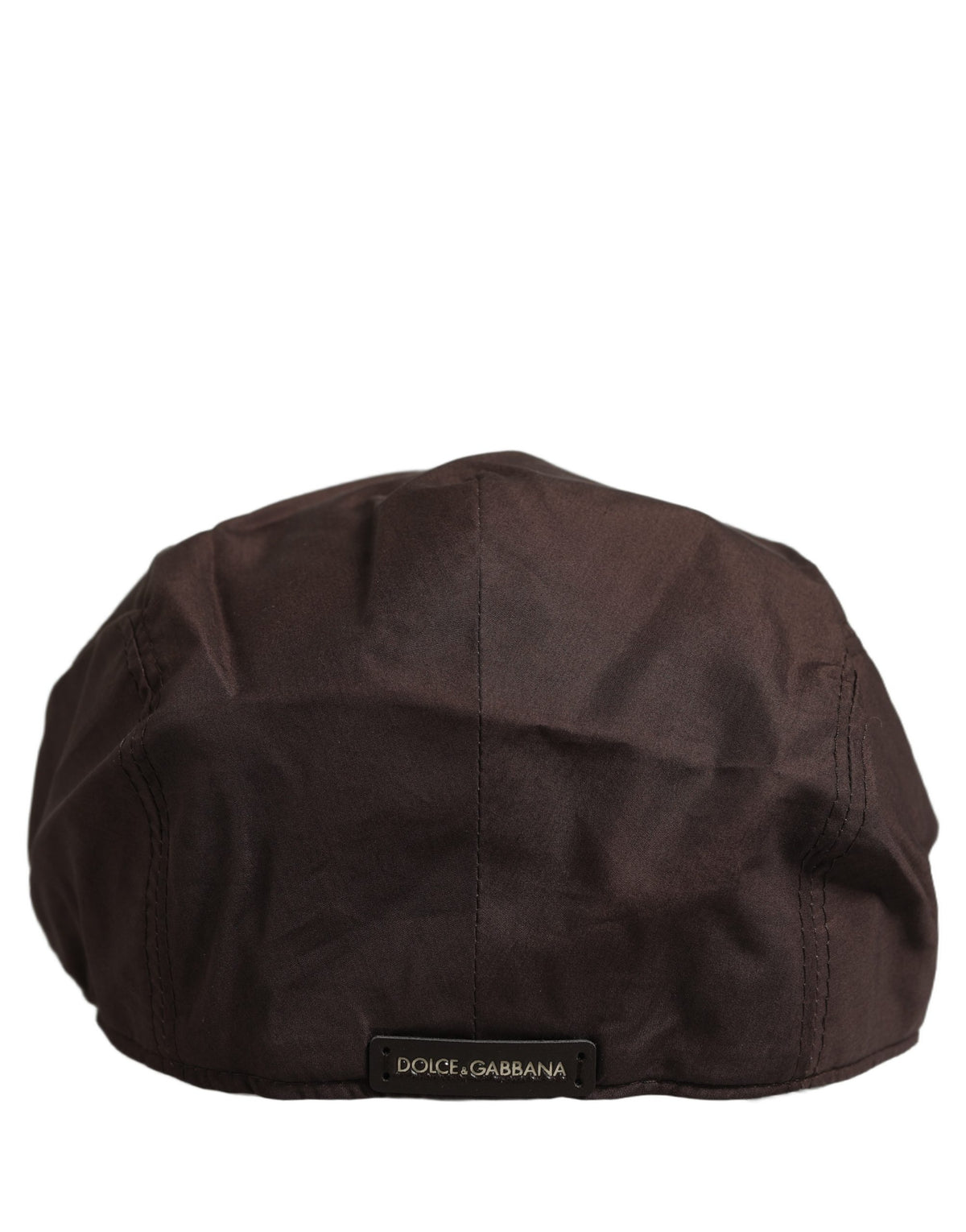 Men Brown Cotton Newsboy Capello Cabbie Hat
