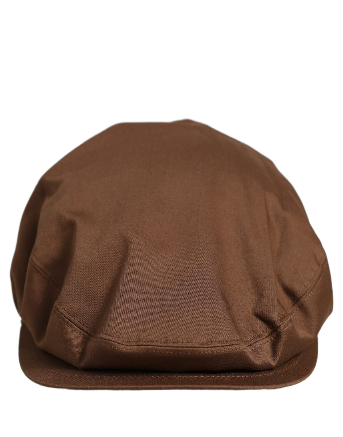Men Brown Cotton Newsboy Capello Cabbie Hat