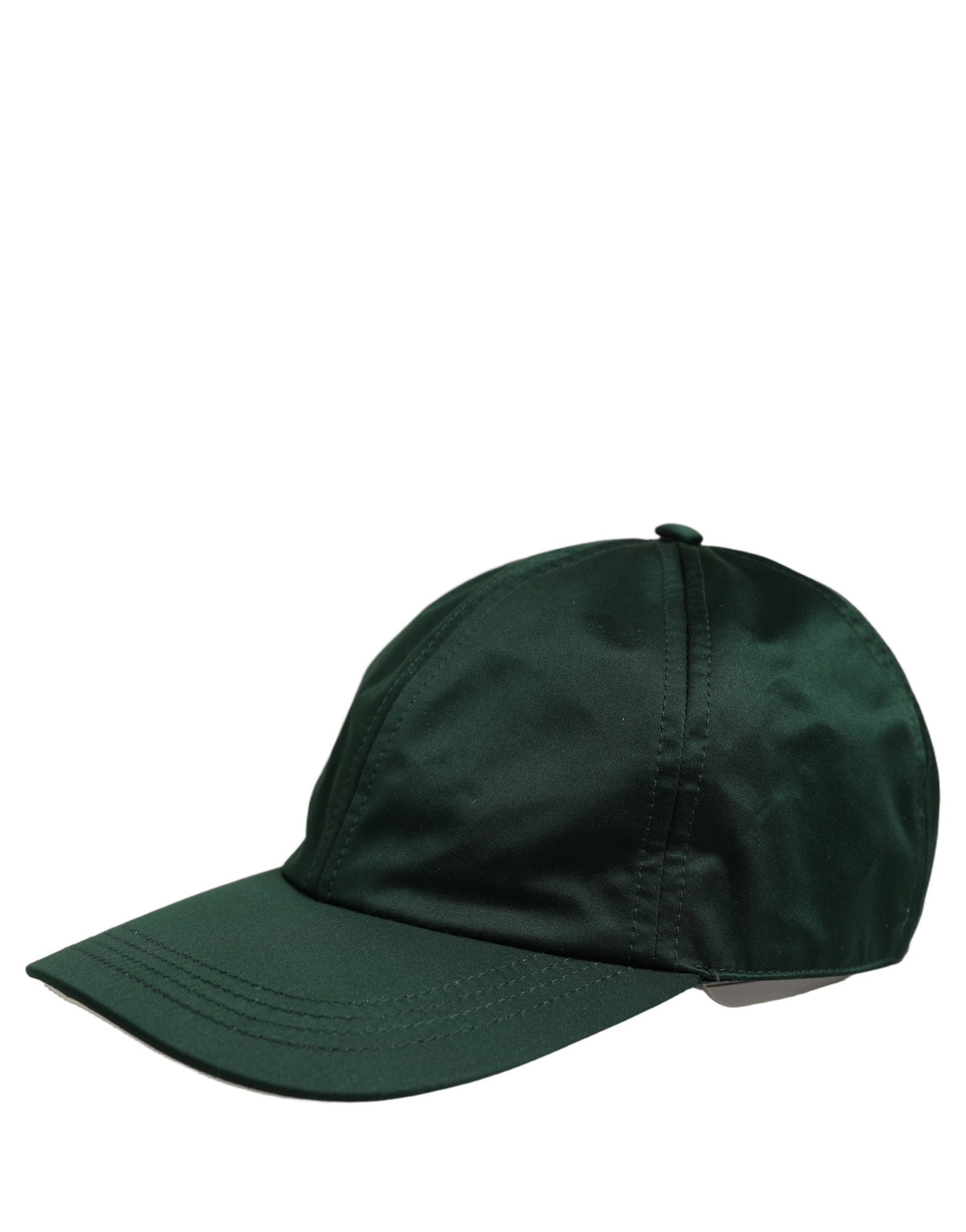 Men Deep Green Cotton Baseball Cap 6 Panels Hat