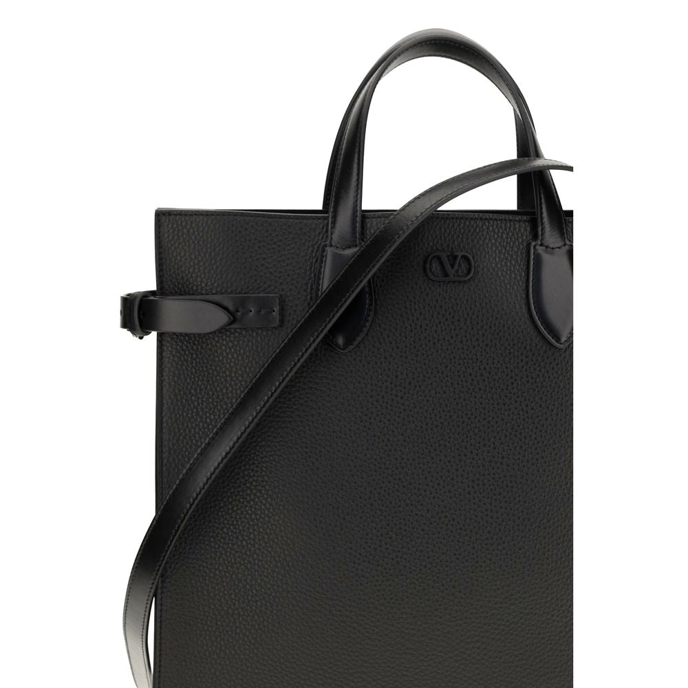 Black Calf Leather Bos Taurus Shoulder Bag