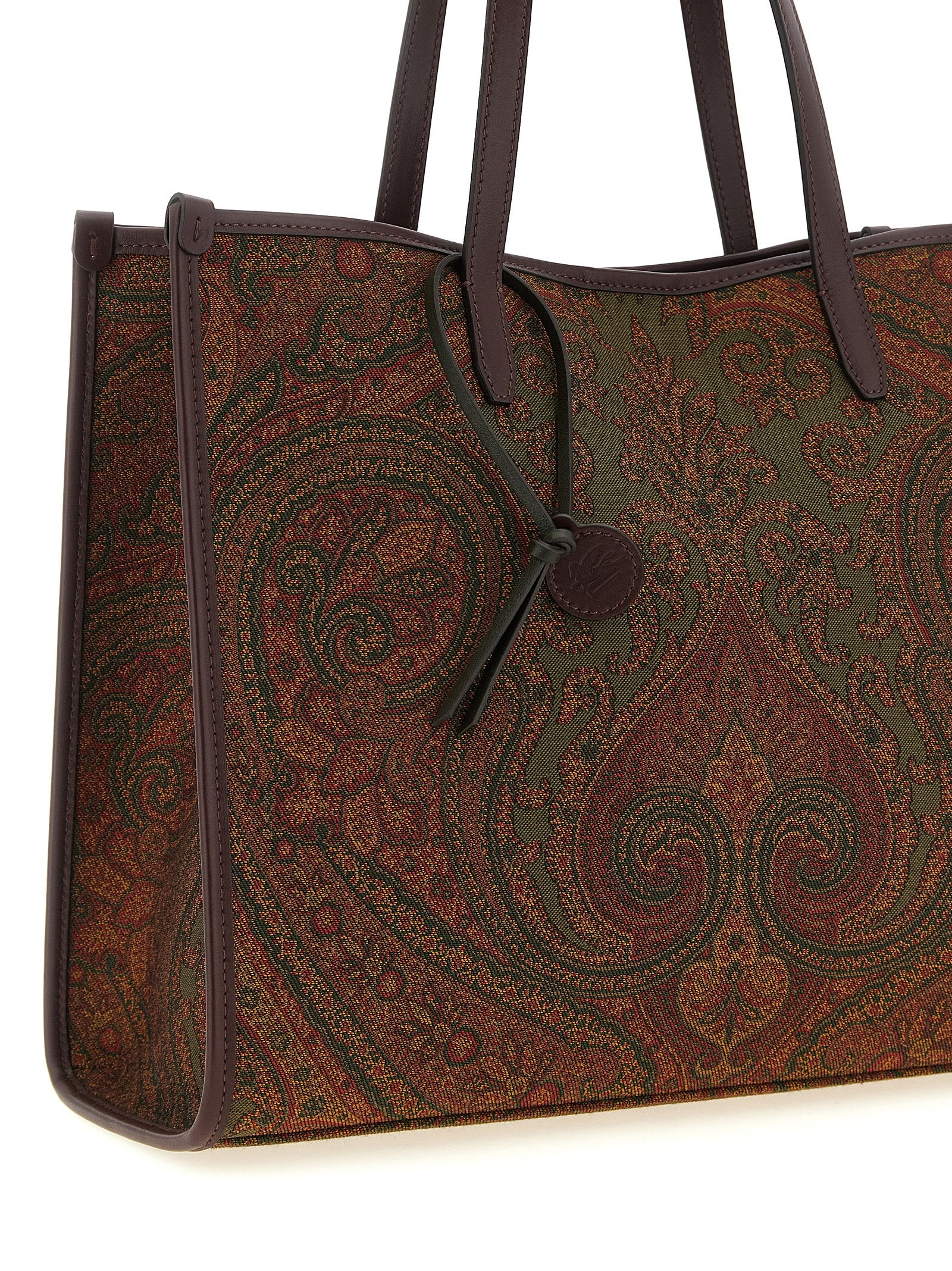 Multicolor Polyester Tote Bag