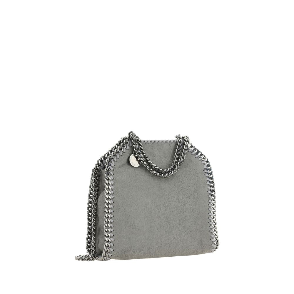 Gray Polyester Handbag