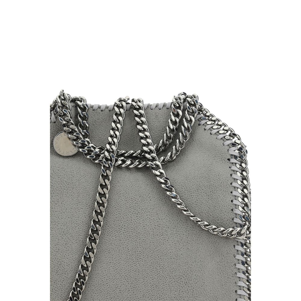 Gray Polyester Handbag
