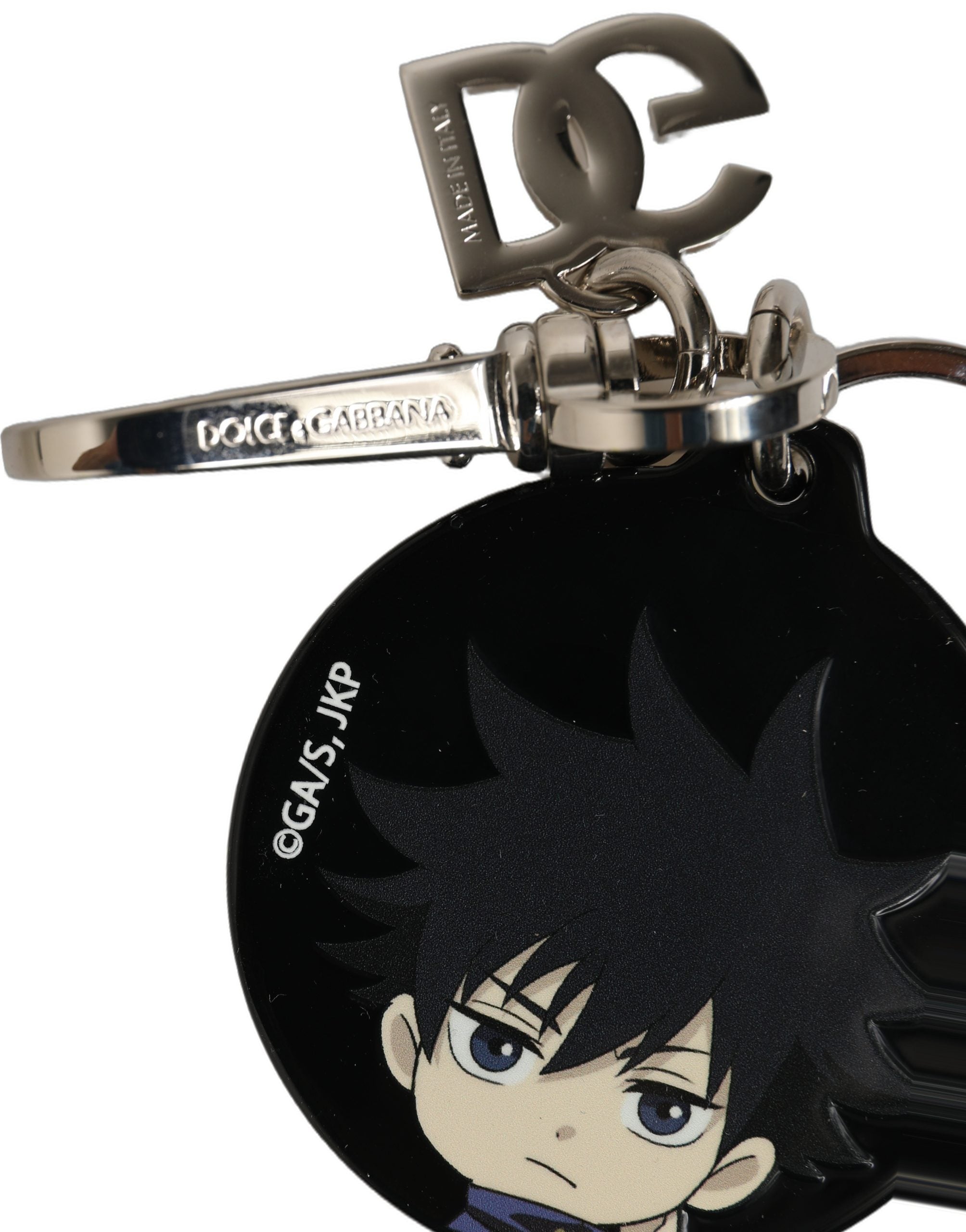 Black Fushiguro Megumi Charm Metal Keychain Keyring