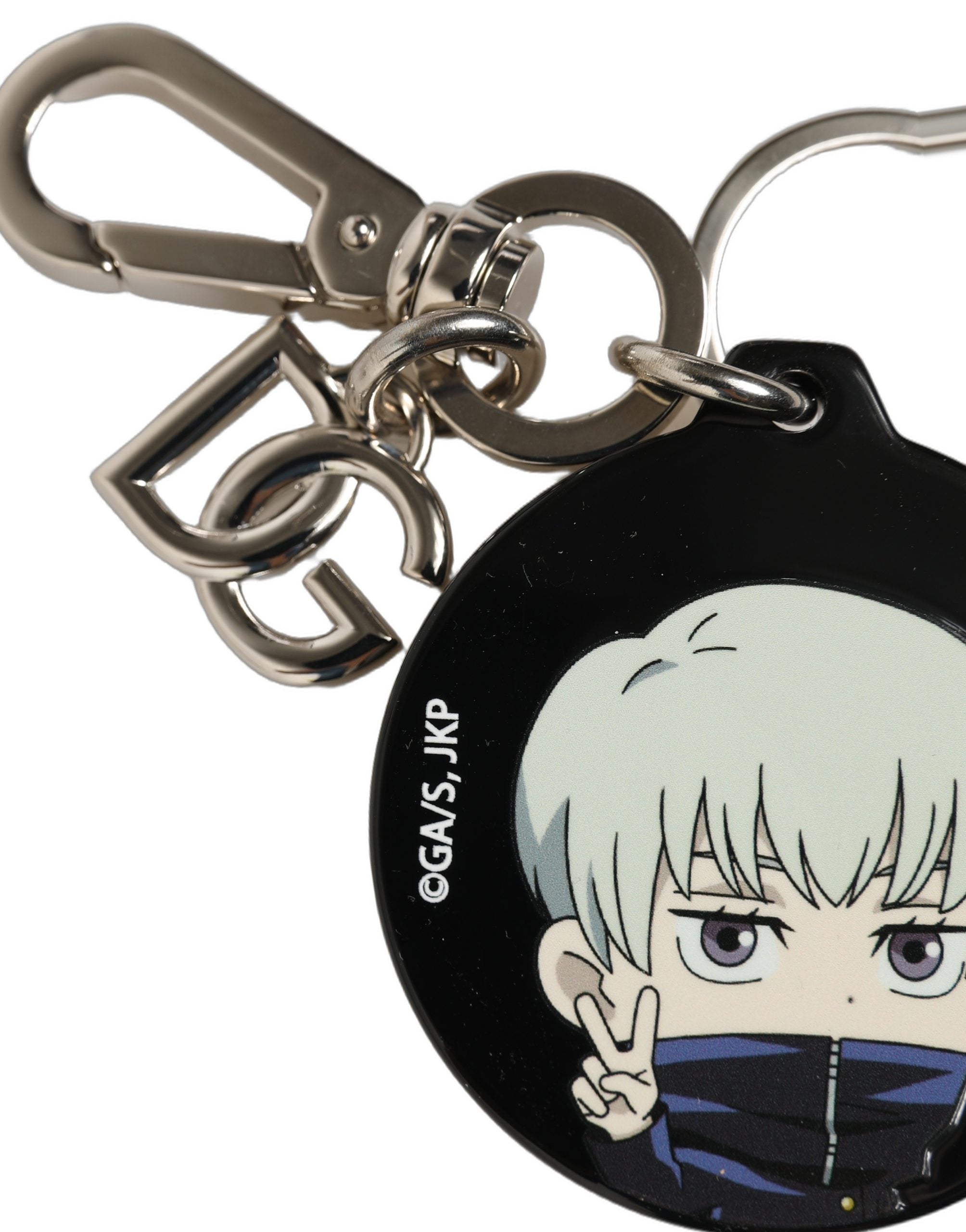 Black Kaisen Toge Inumaki Charm Metal Keychain Keyring