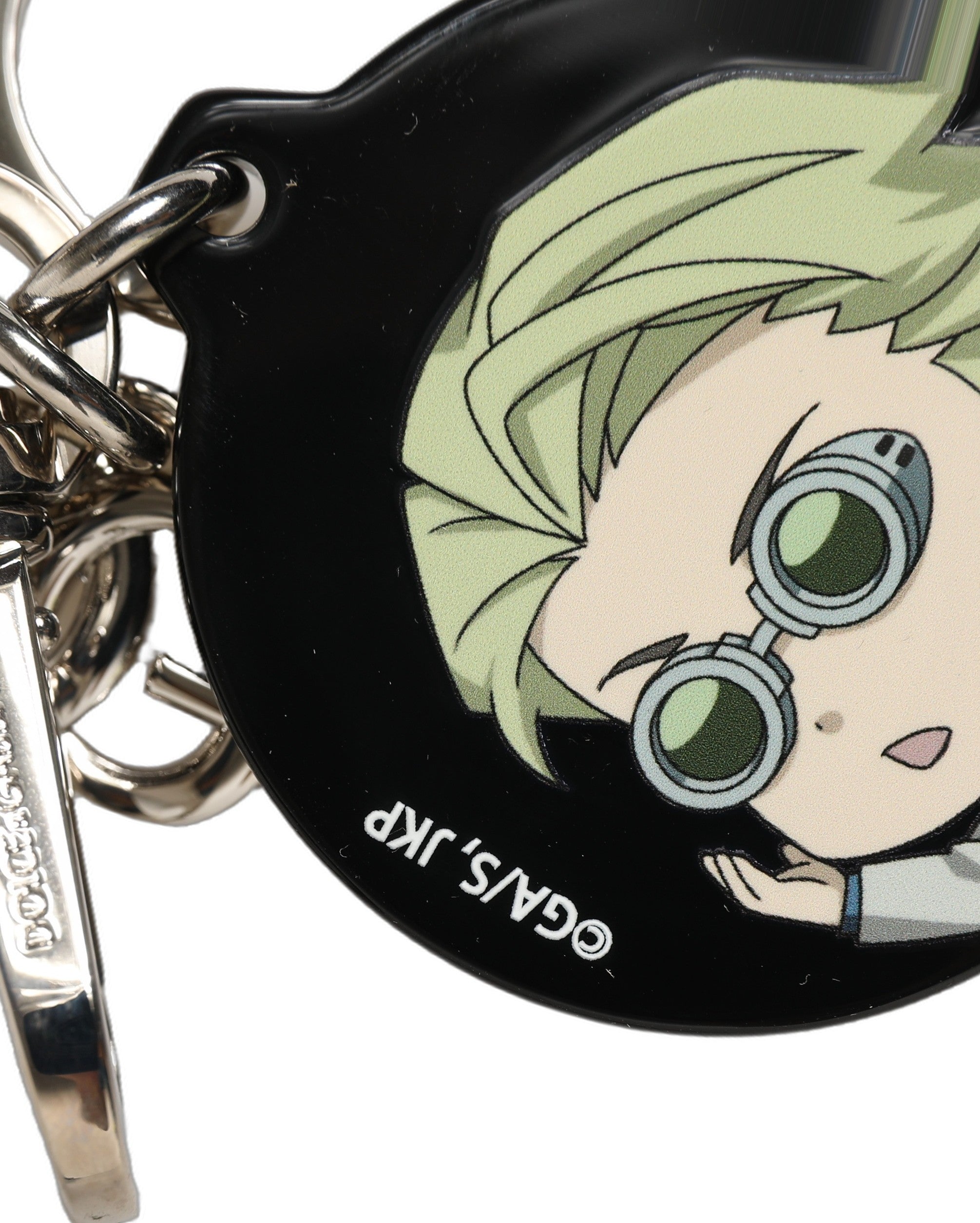 Black Kaisen Kento Nanami Charm Metal Keychain Keyring