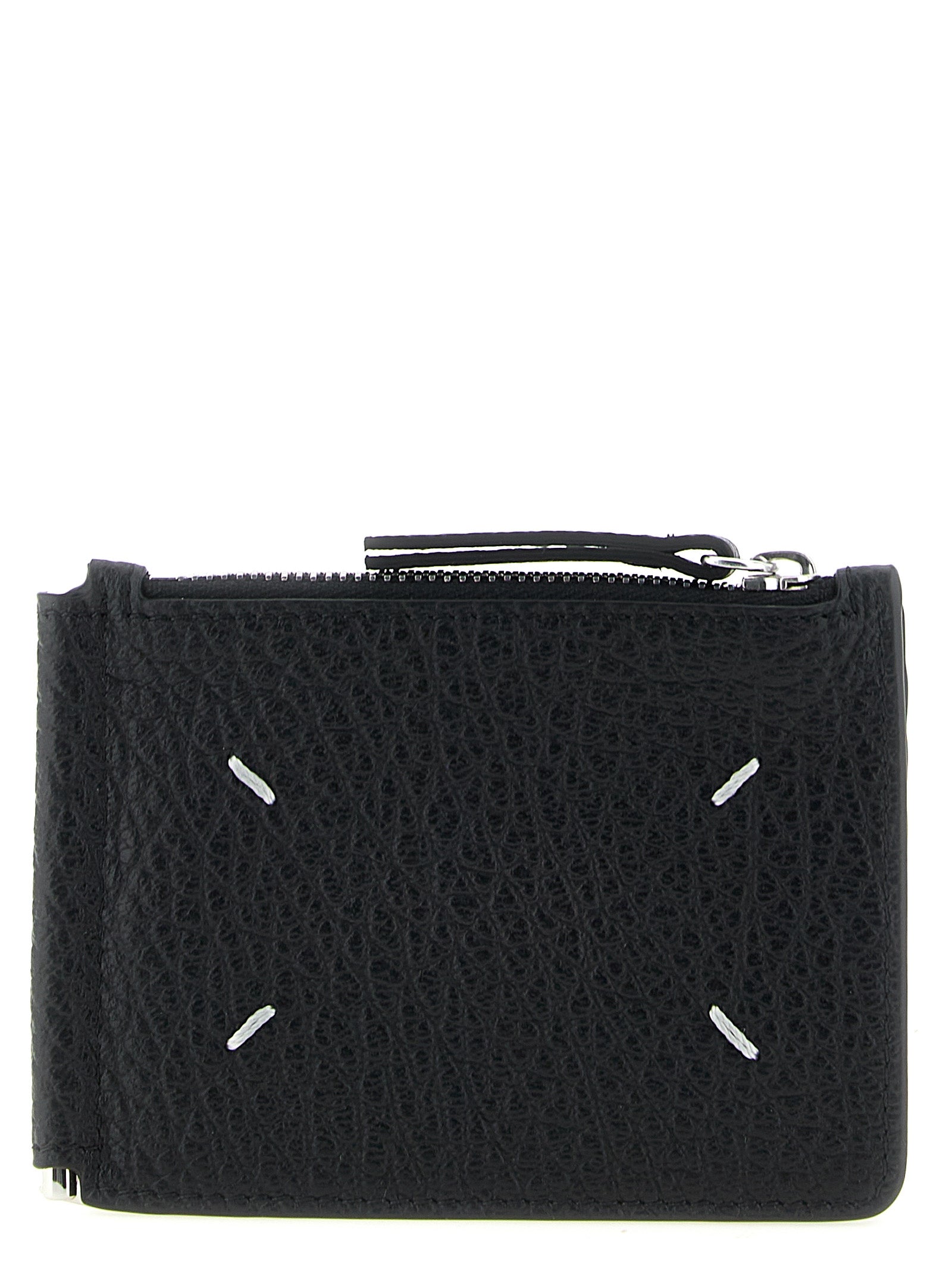 Black Calfskin Leather Wallet