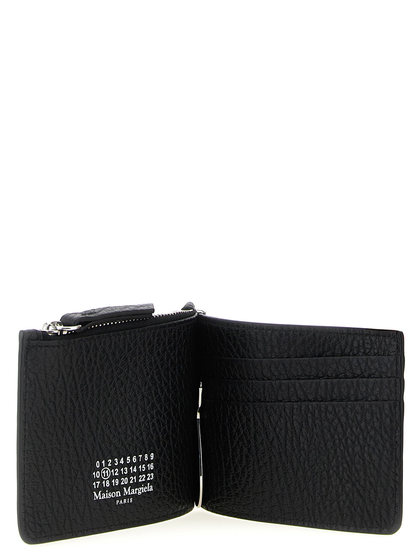 Black Calfskin Leather Wallet