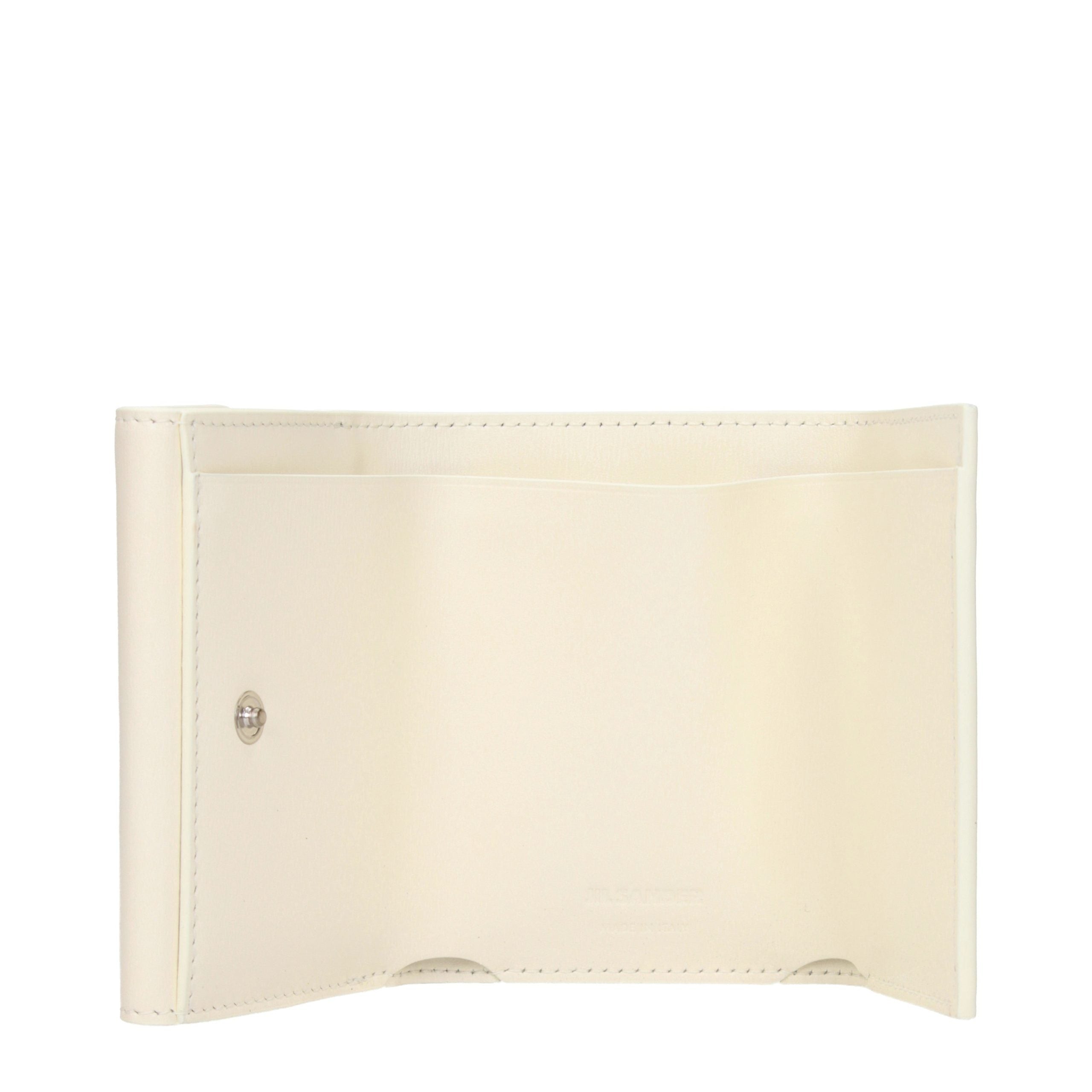 White Leather Wallet