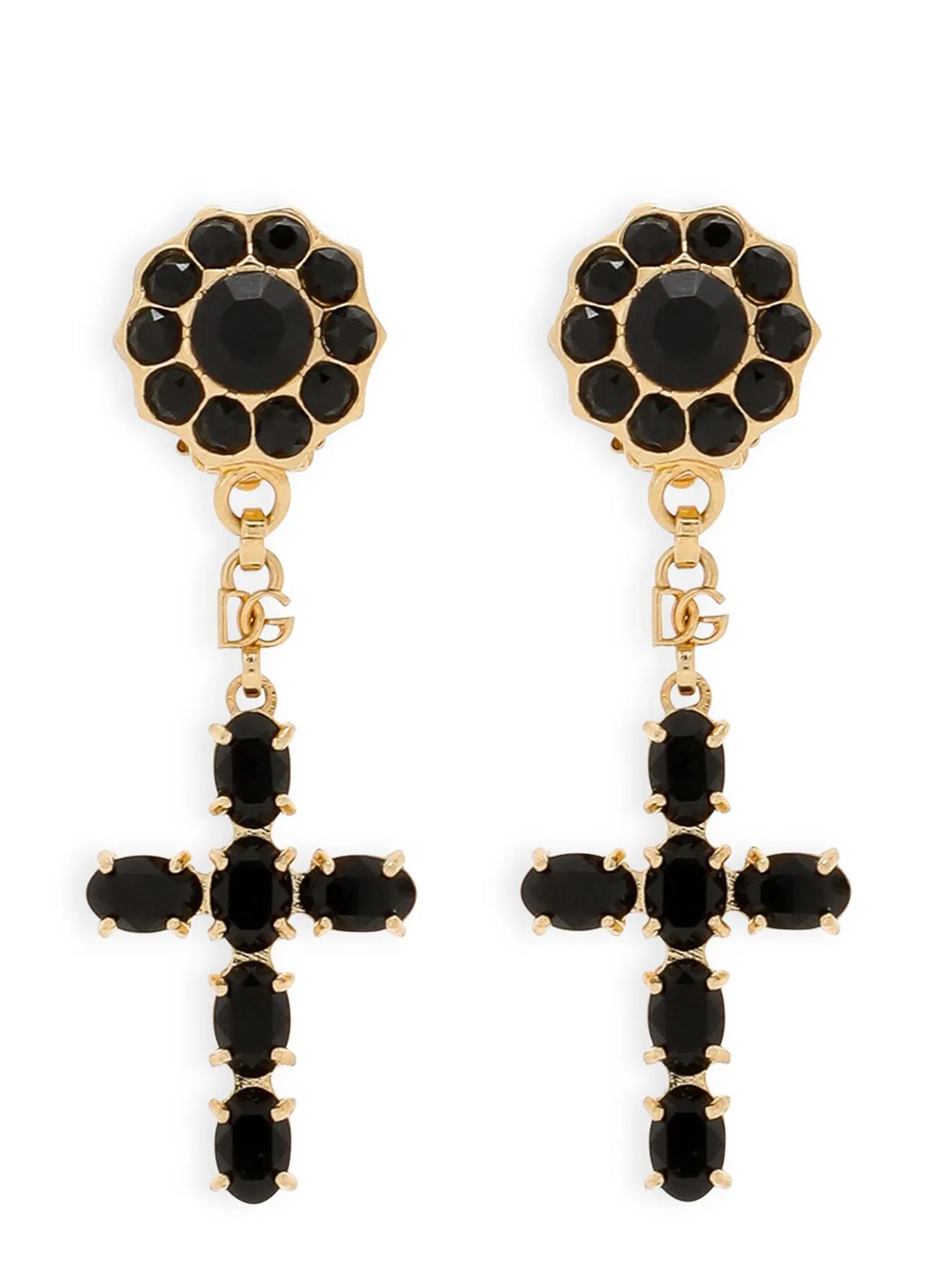 Gold Brass Earrings