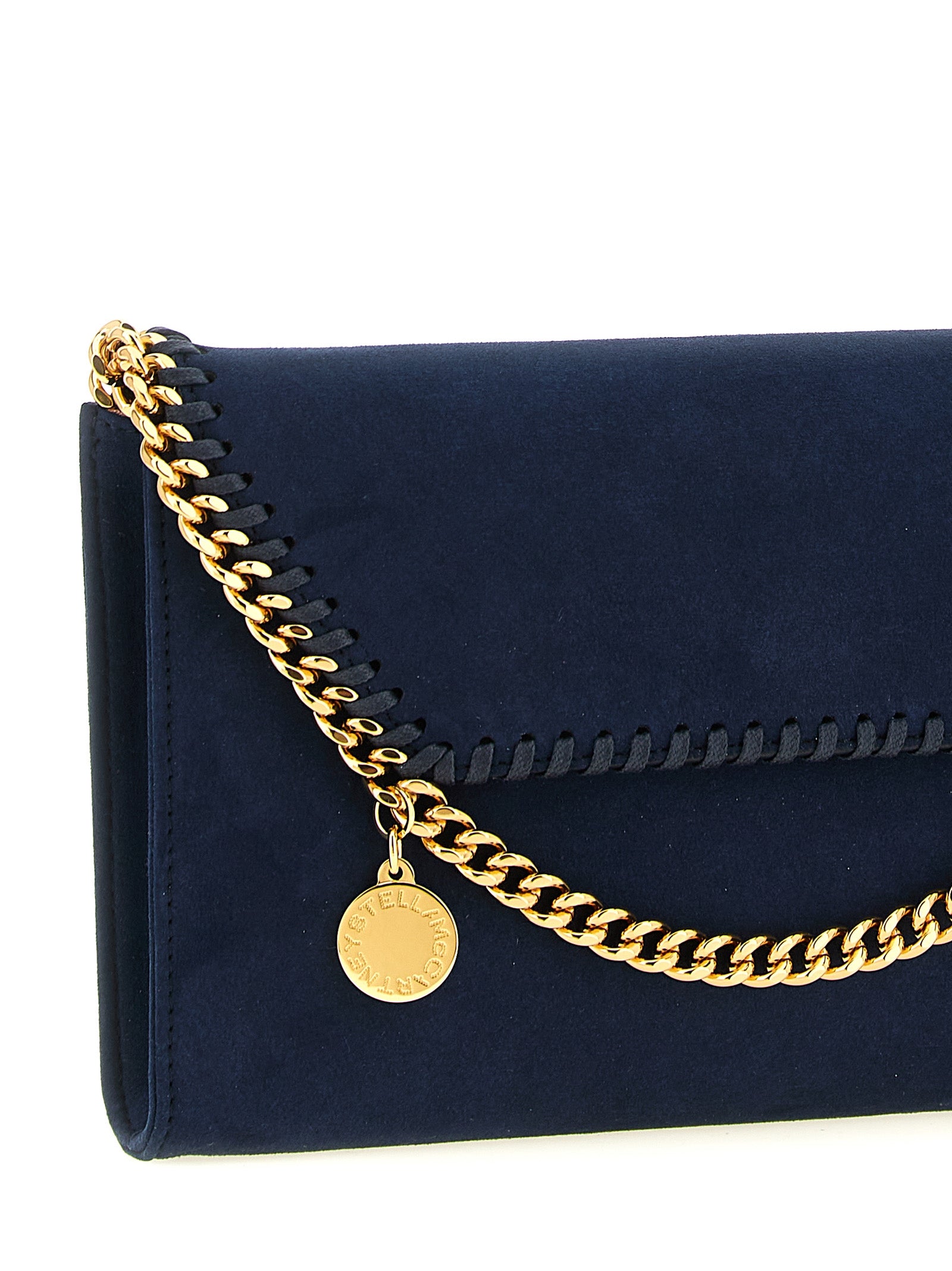 Blue Polyamide Crossbody Bag