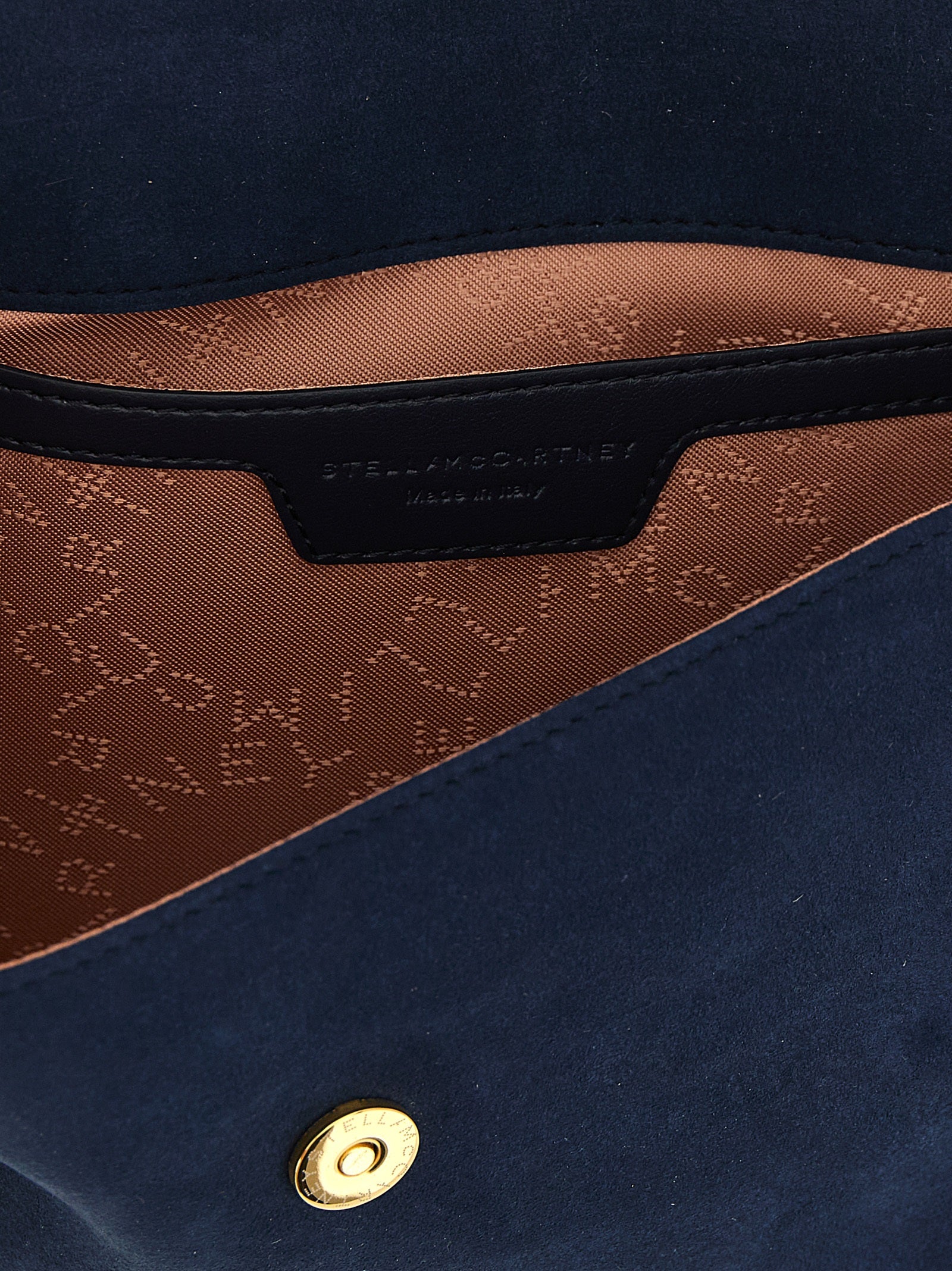 Blue Polyamide Crossbody Bag