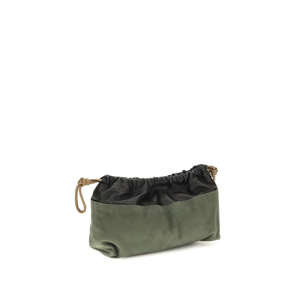 Bicolor Calf Leather Bos Taurus Clutch Bag